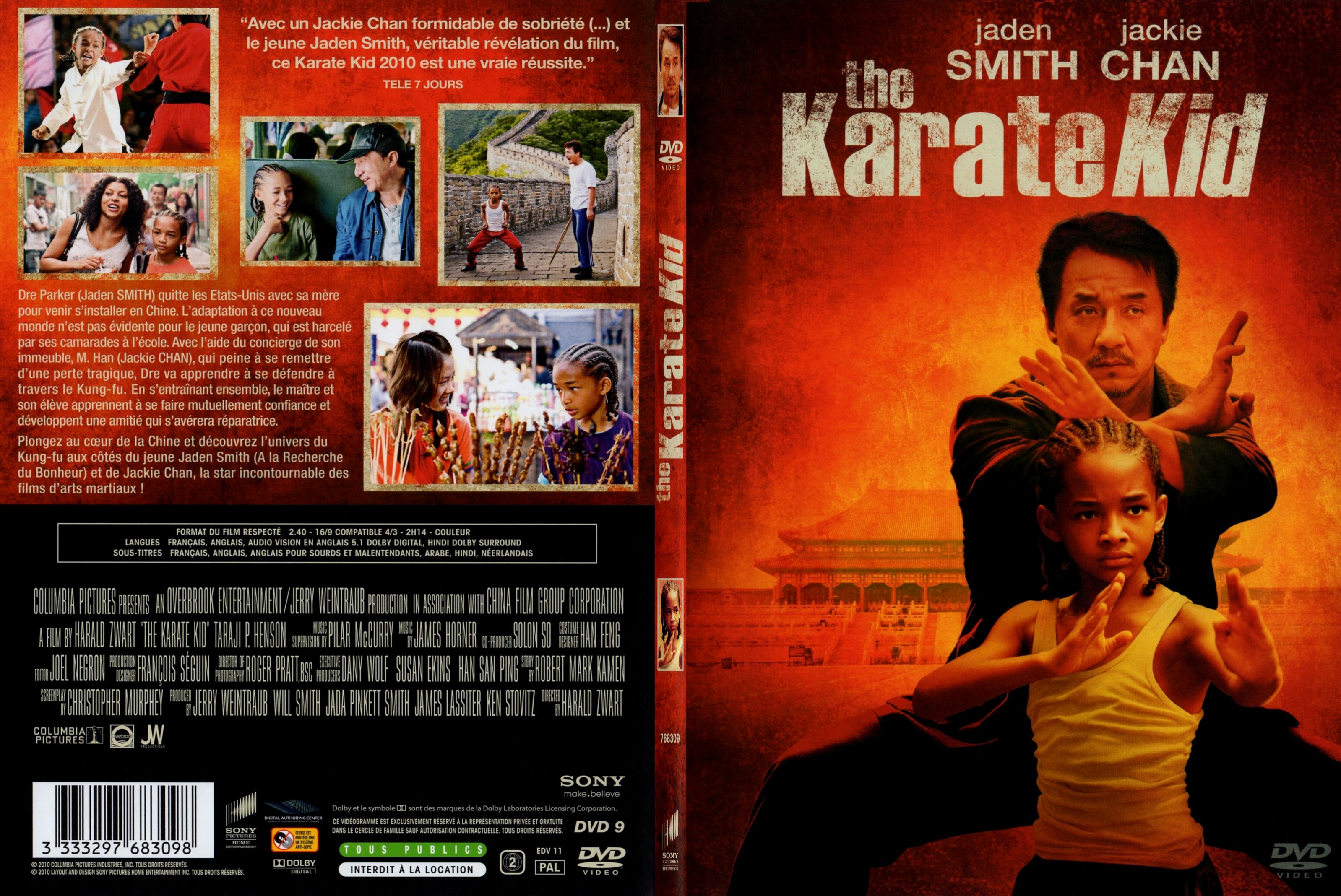Jaquette DVD The Karate Kid - SLIM