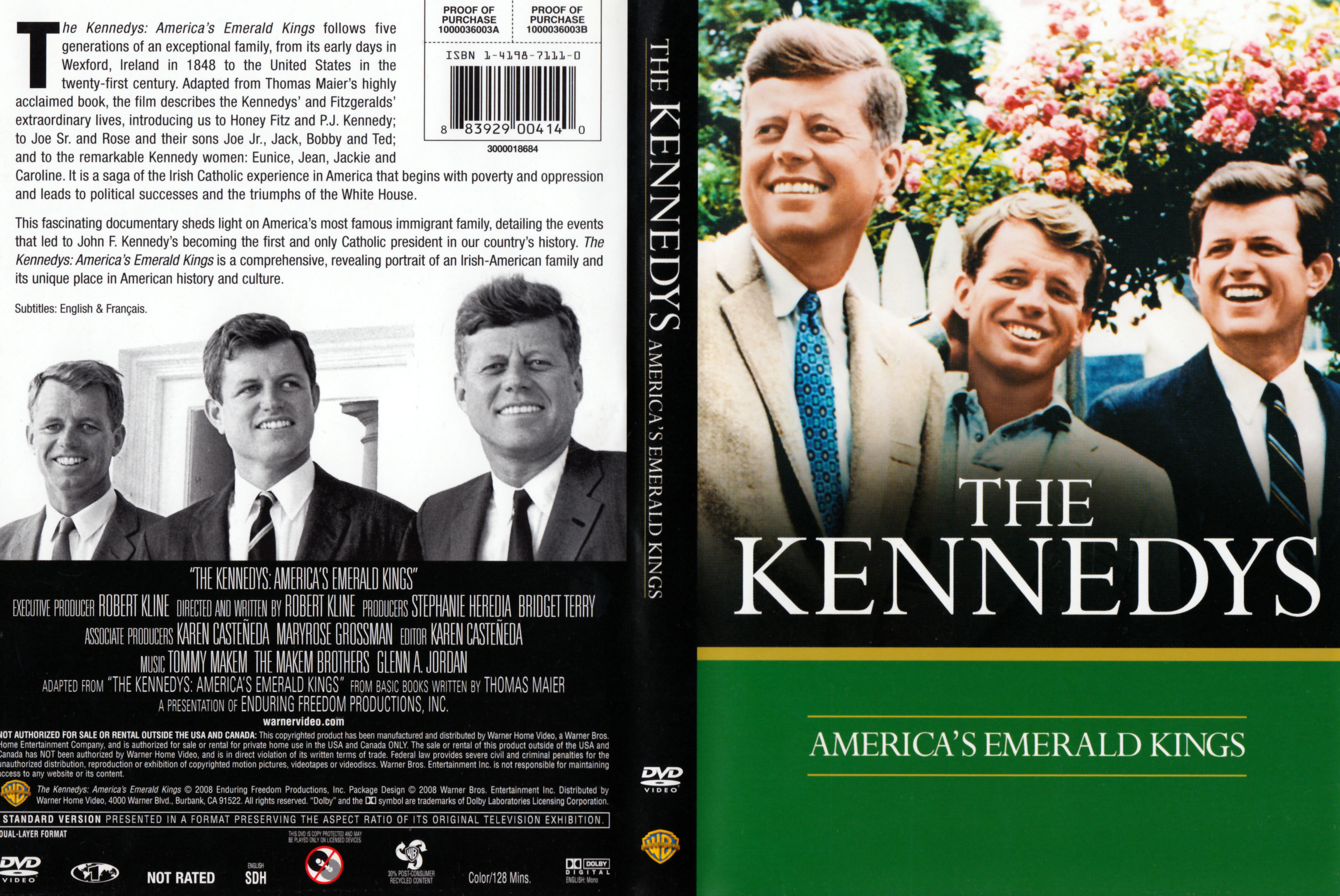 Jaquette DVD The Kennedys - America