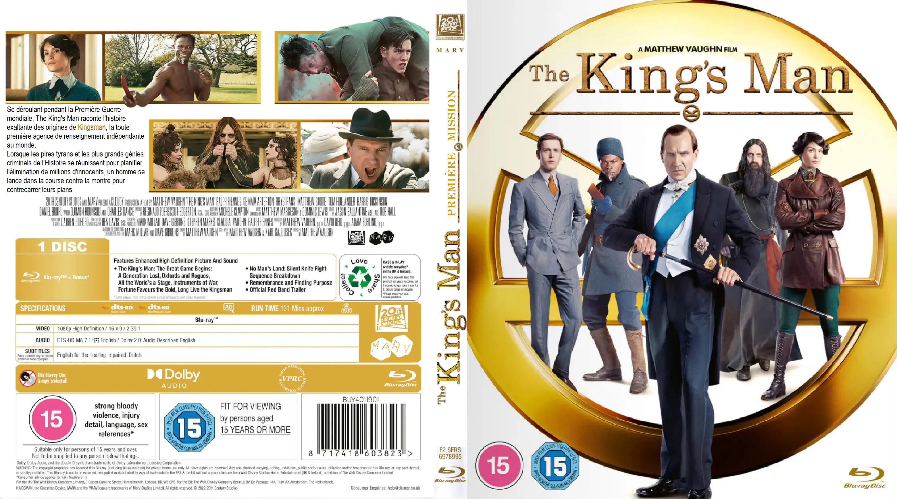 Jaquette DVD The King