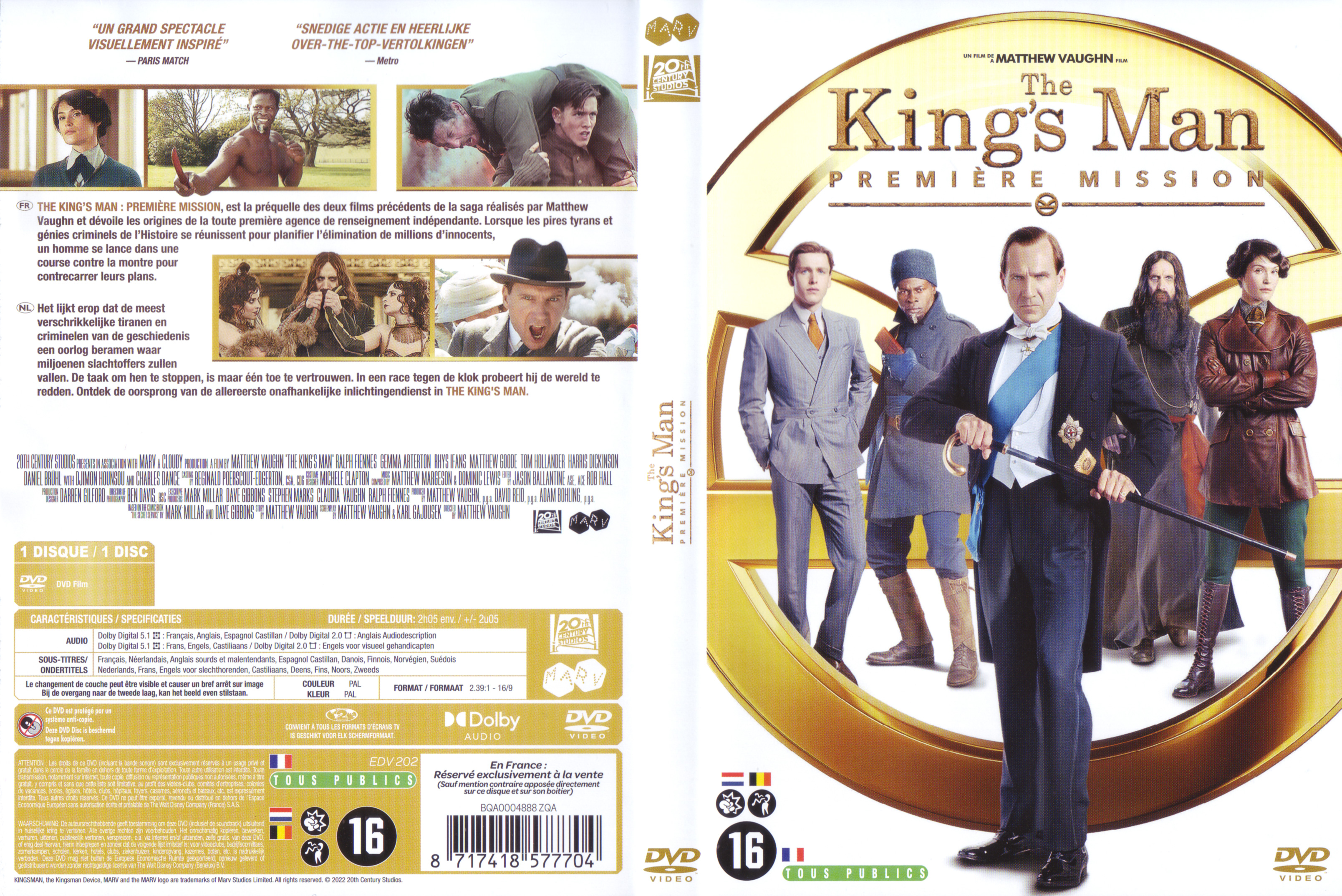 Jaquette DVD The King