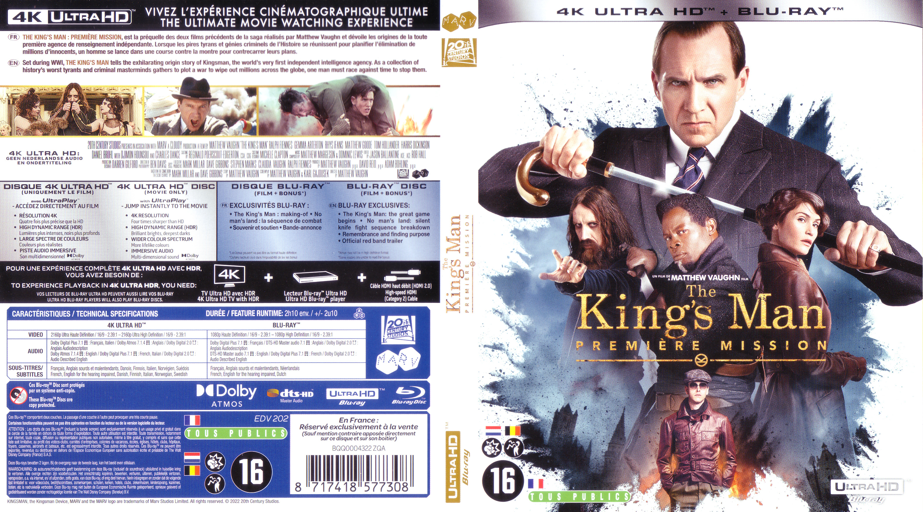 Jaquette DVD The King