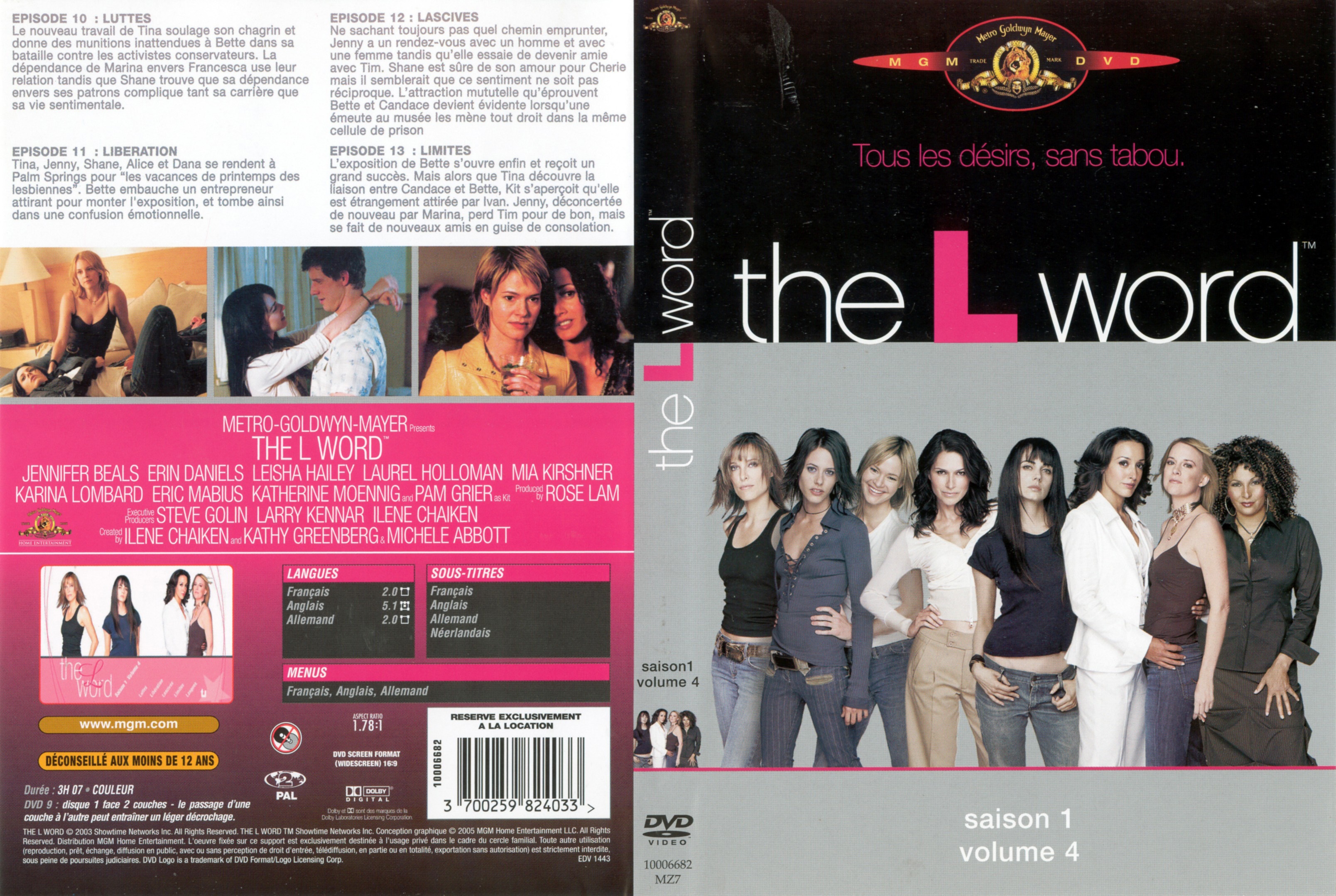 Jaquette DVD The L word saison 1 DVD 4