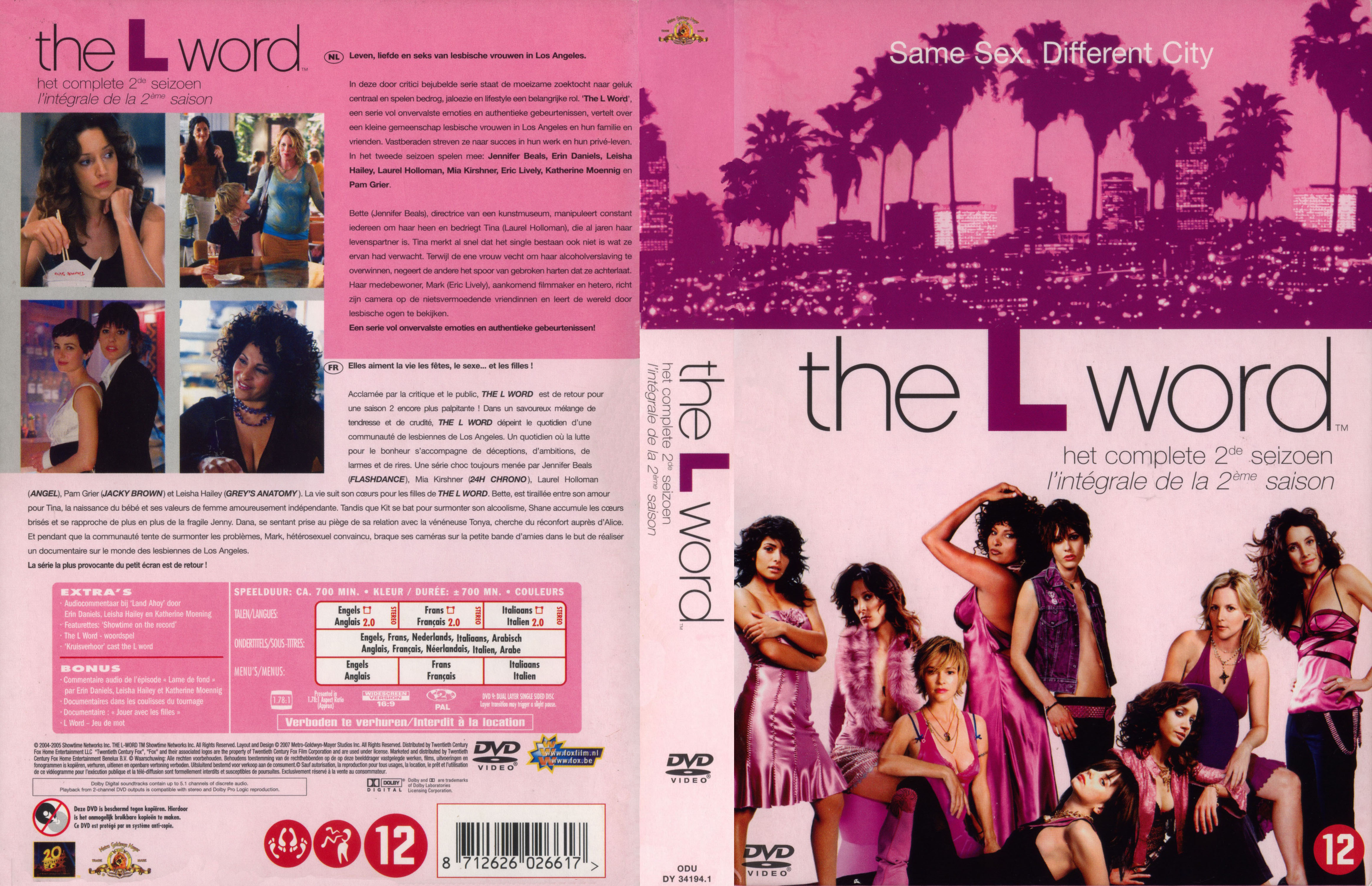 Jaquette DVD The L word saison 2 COFFRET