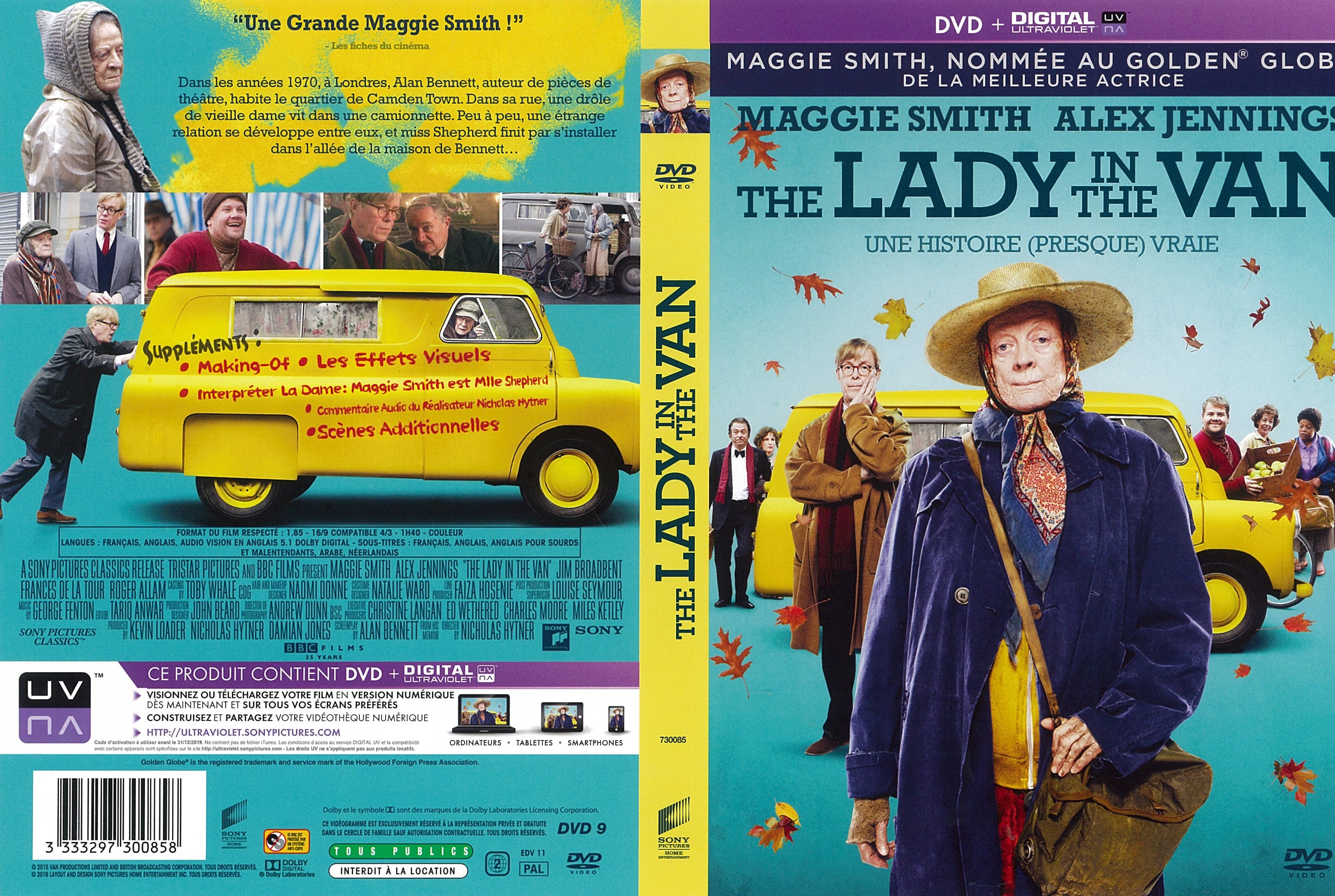 Jaquette DVD The Lady In The Van