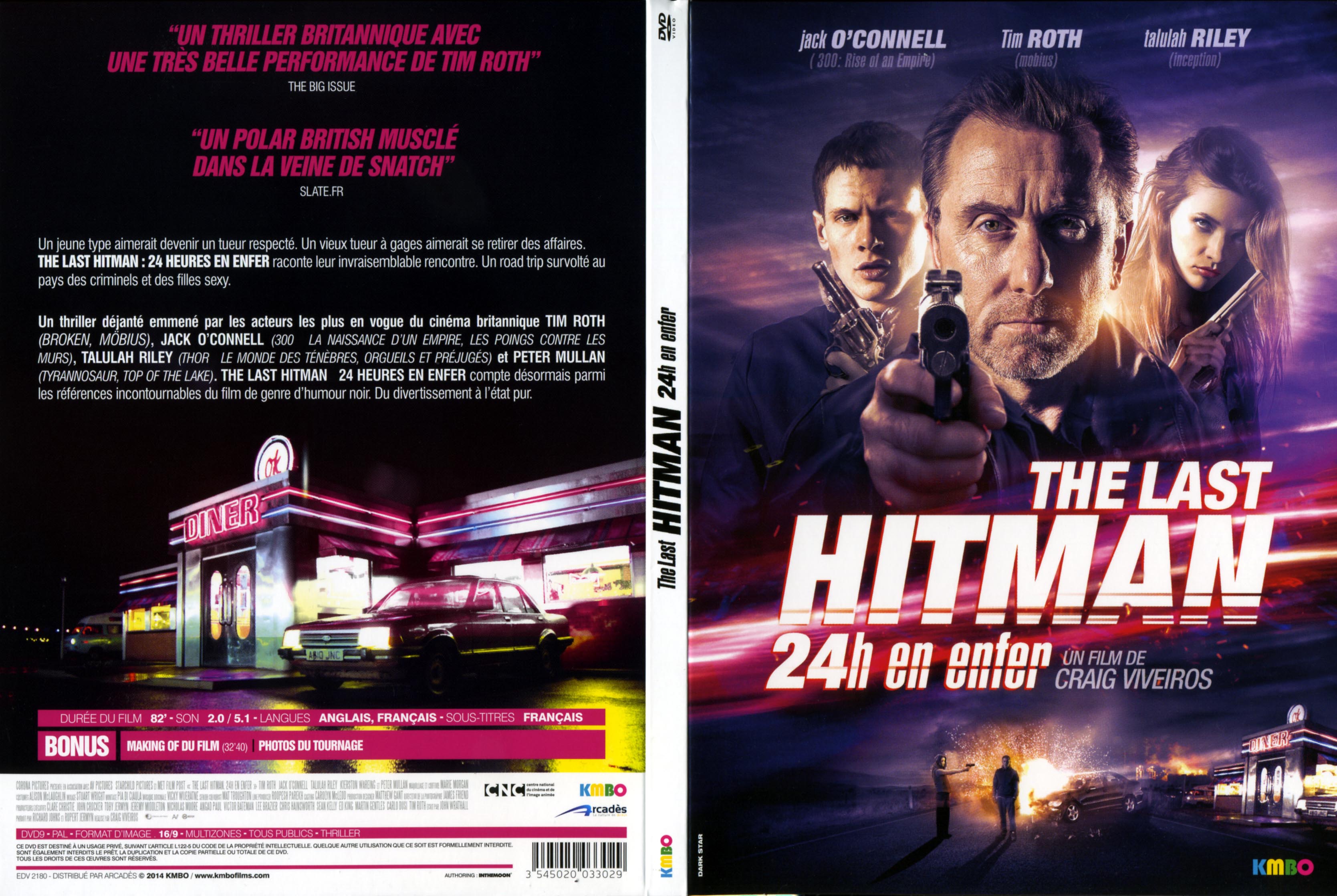 Jaquette DVD The Last Hitman - 24 Heures en Enfer