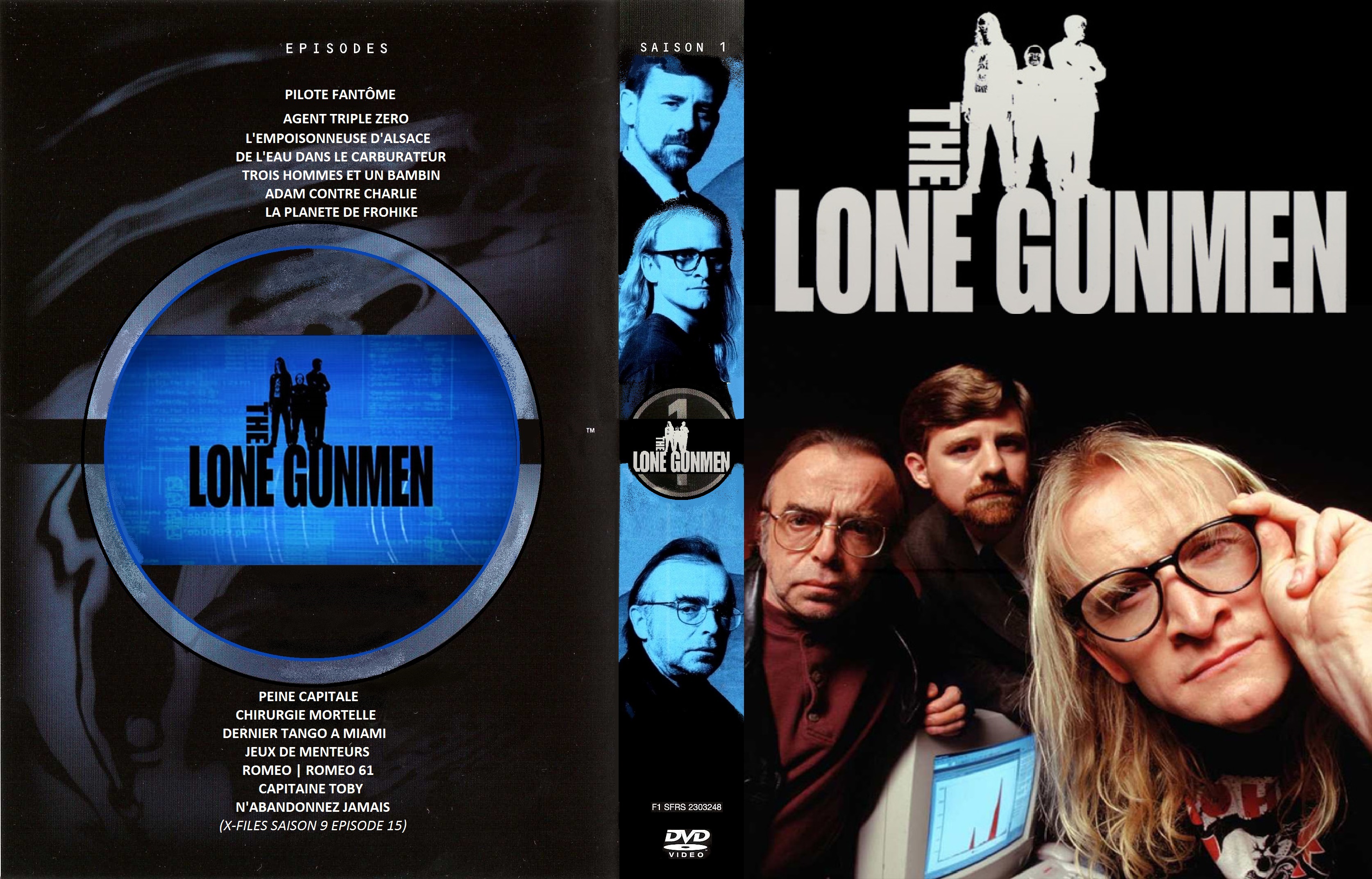 Jaquette DVD The Lone Gunmen custom v2