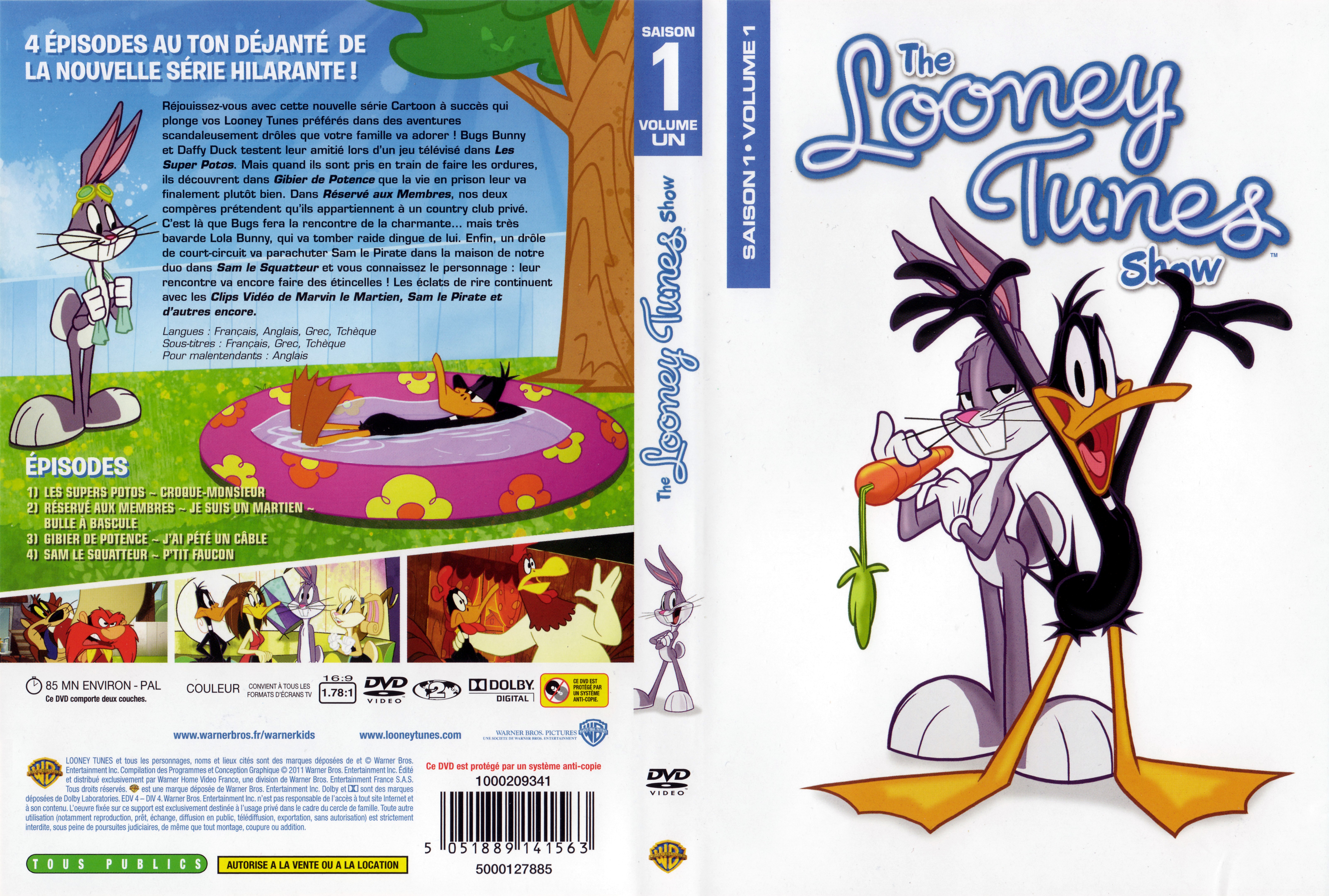 Jaquette DVD The Looney Tunes Show Saison 1 vol 1
