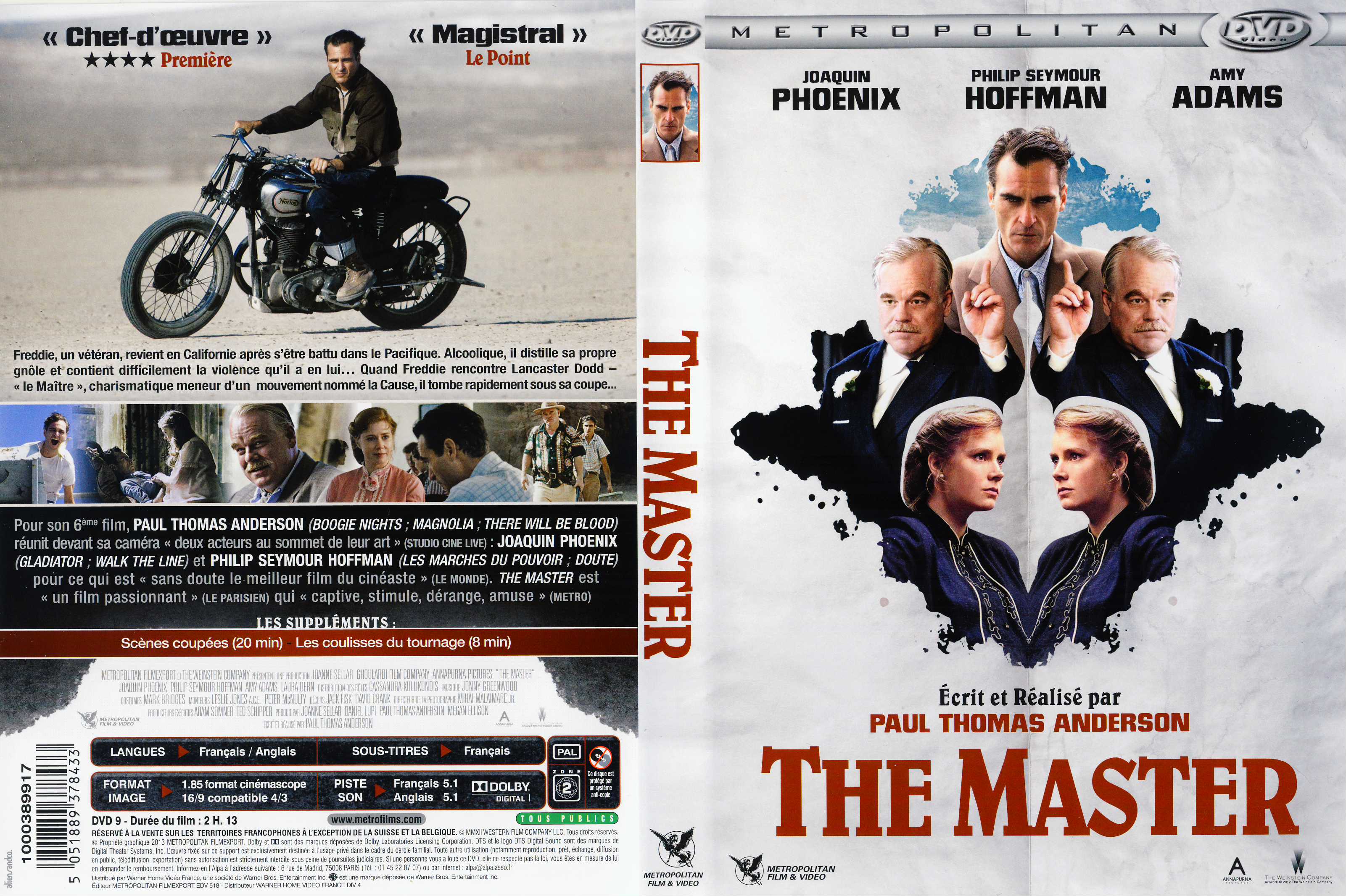 Jaquette DVD The Master (2013)