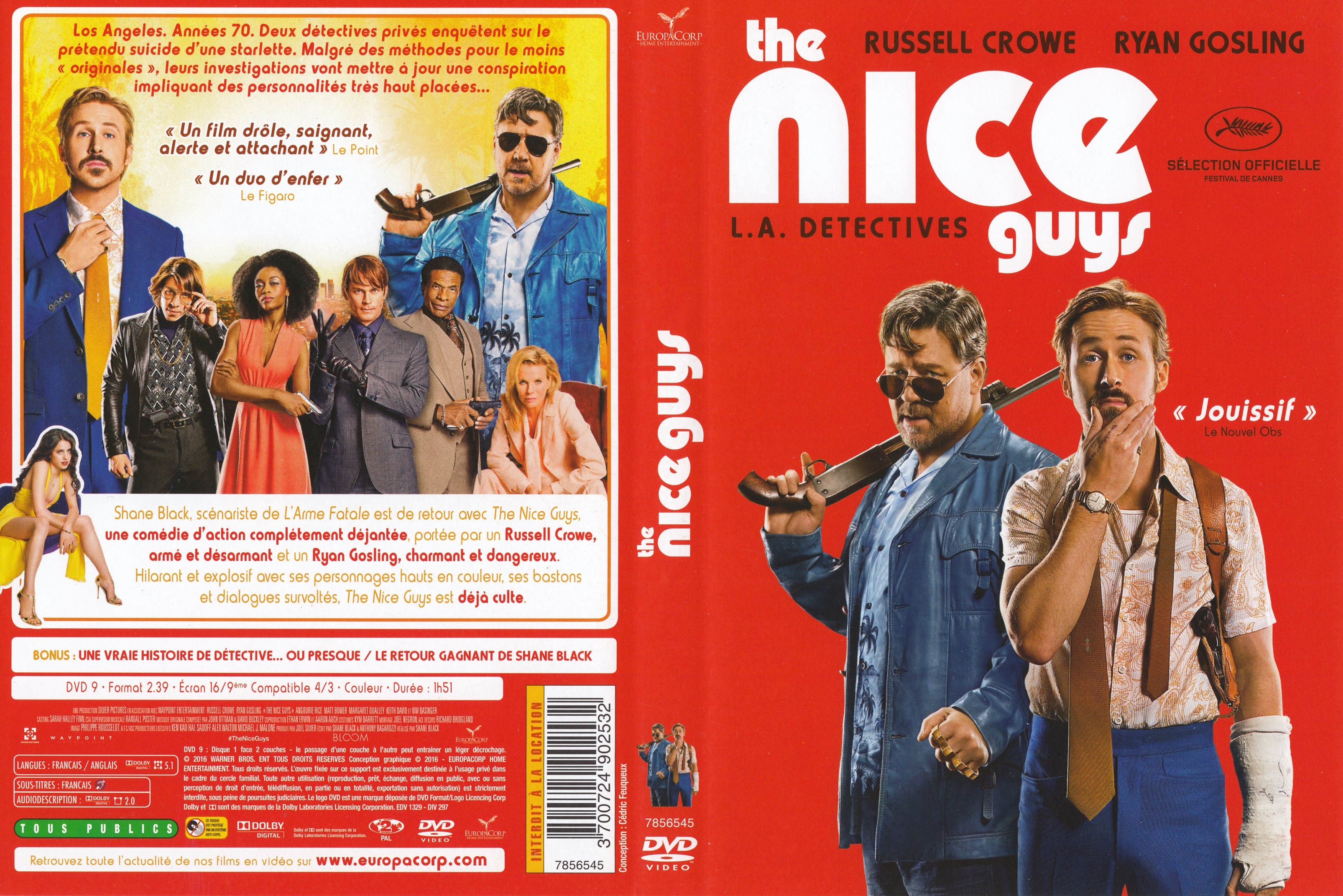 Jaquette DVD The Nice Guys