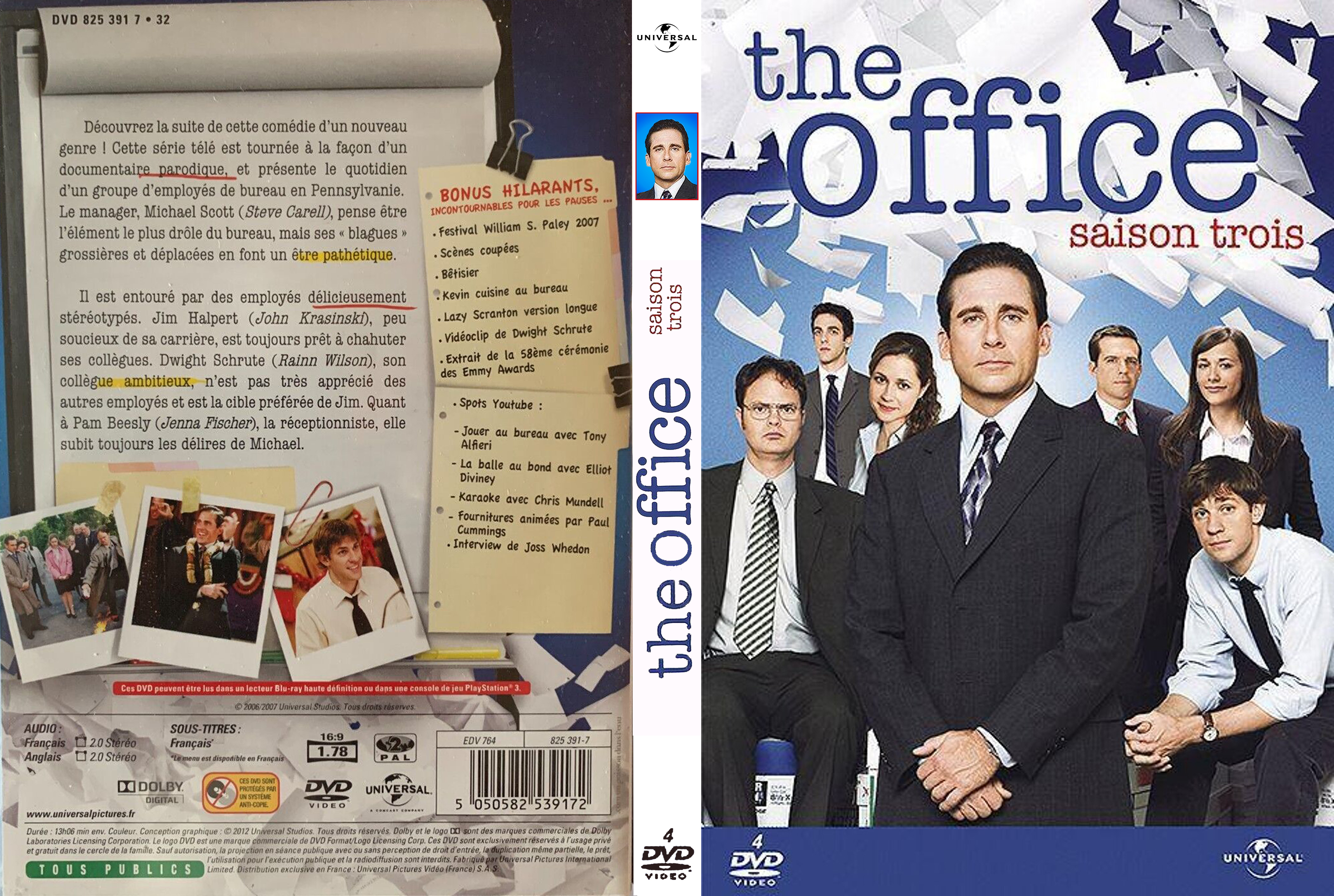 Jaquette DVD The Office (US) Saison 3