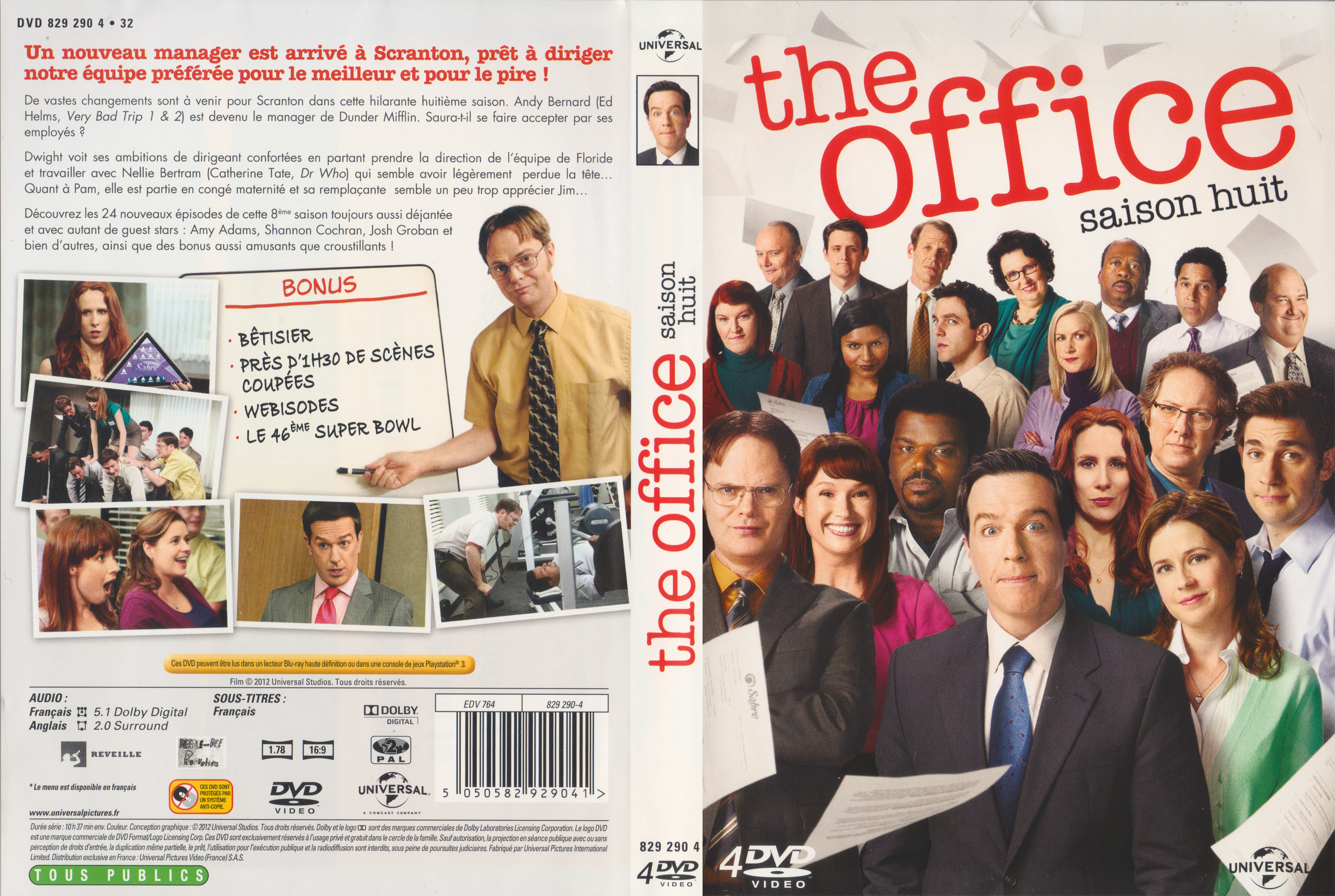 Jaquette DVD The Office (US) Saison 8