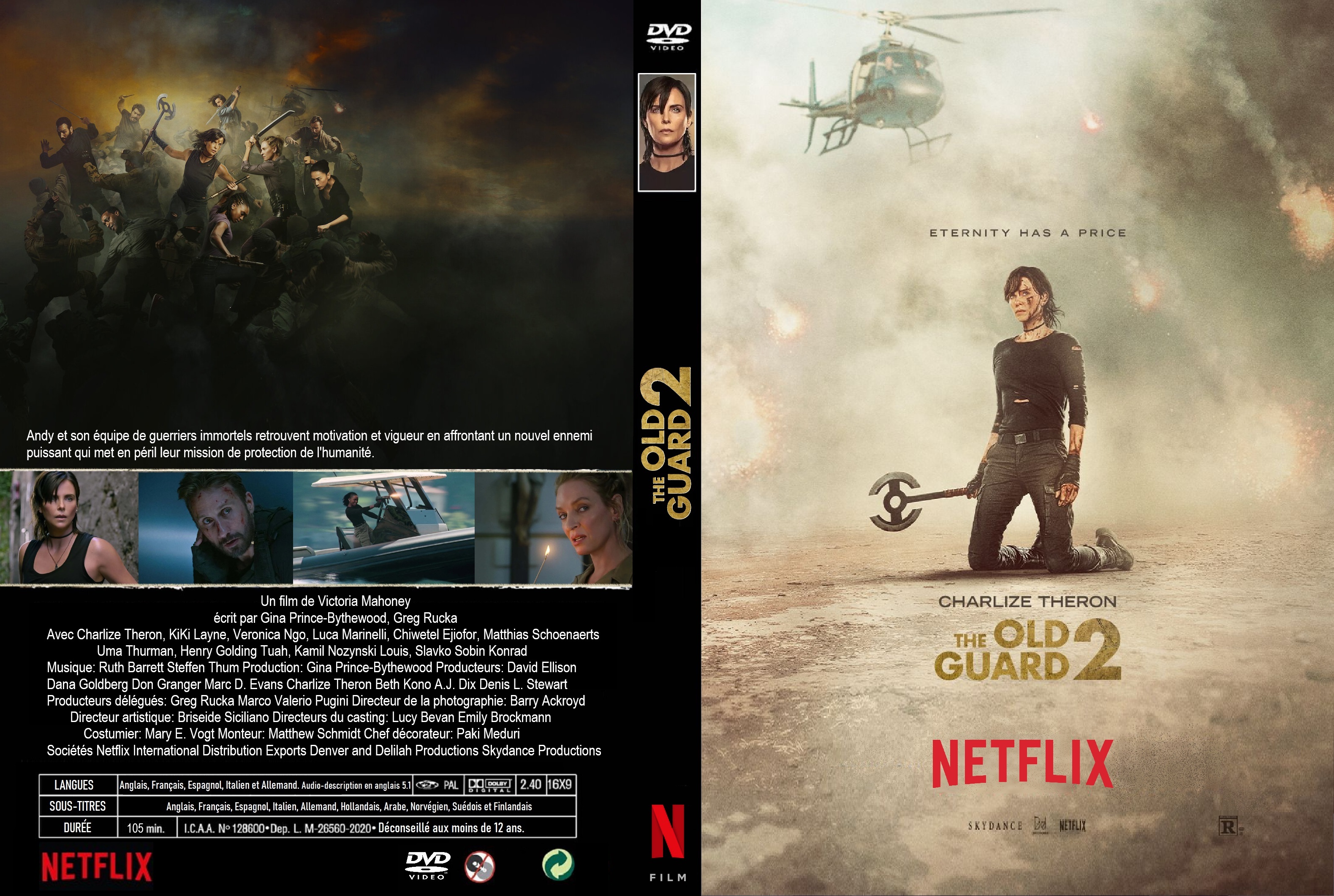 Jaquette DVD The Old Guard 2 custom