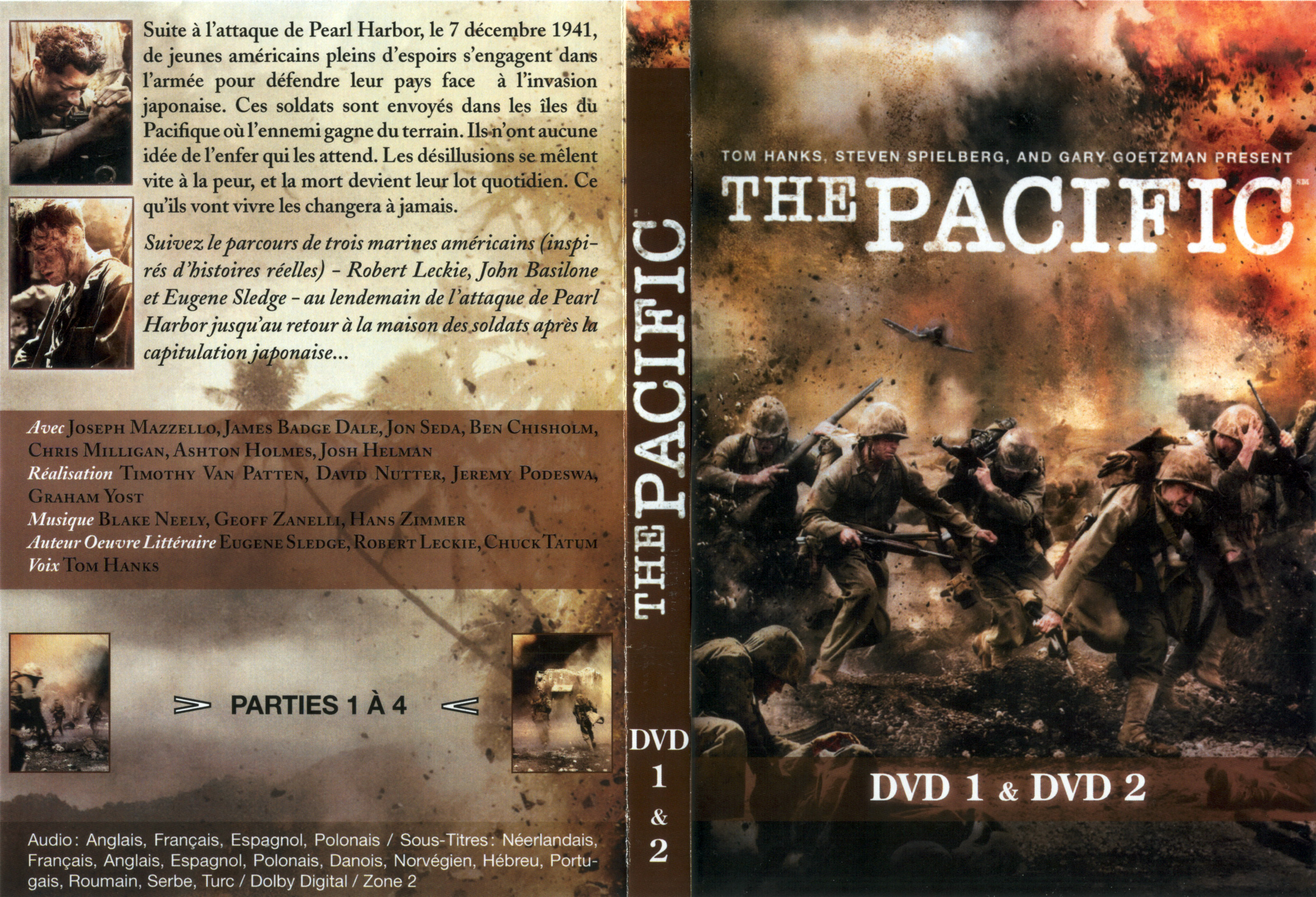 Jaquette DVD The Pacific DVD 1