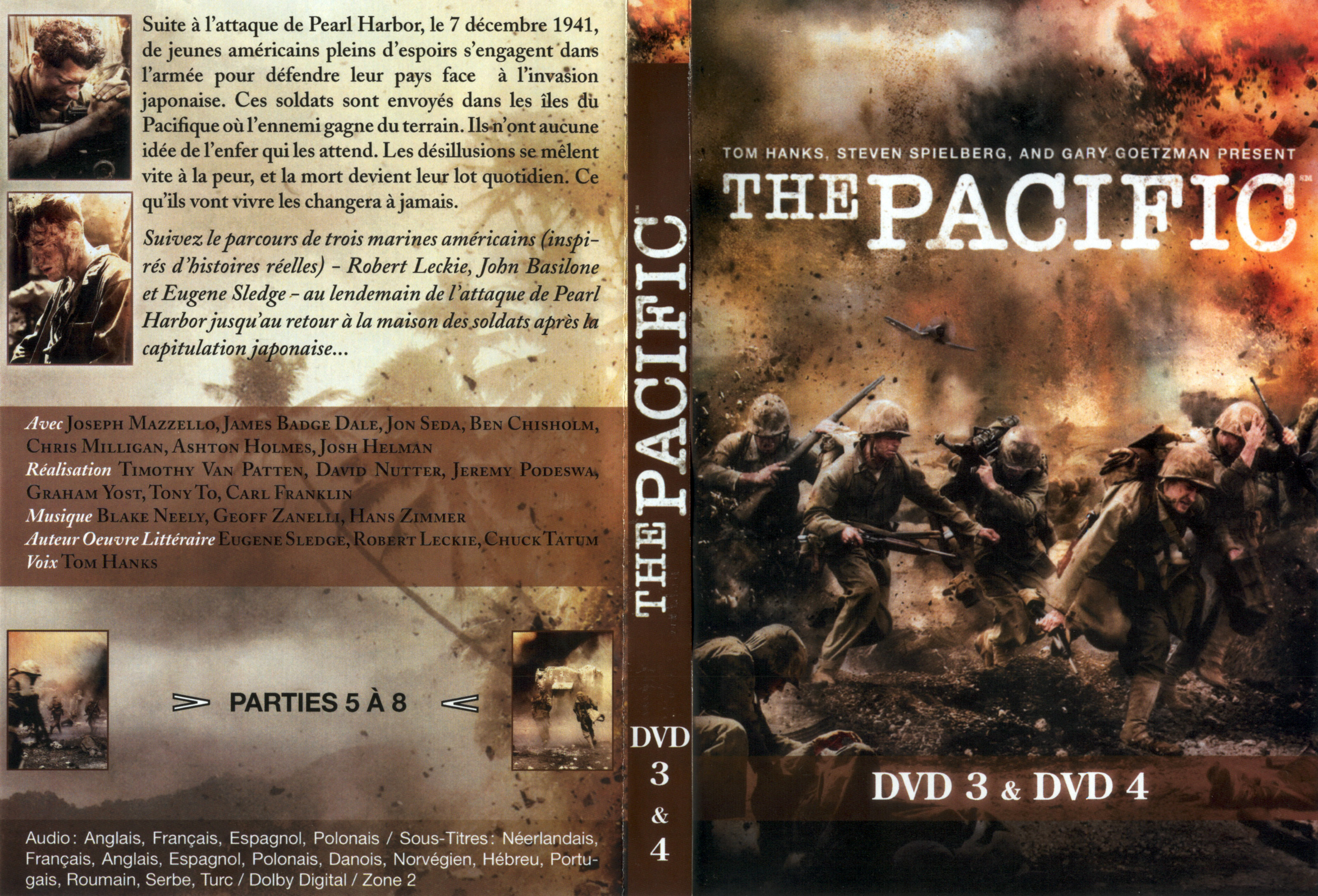 Jaquette DVD The Pacific DVD 2