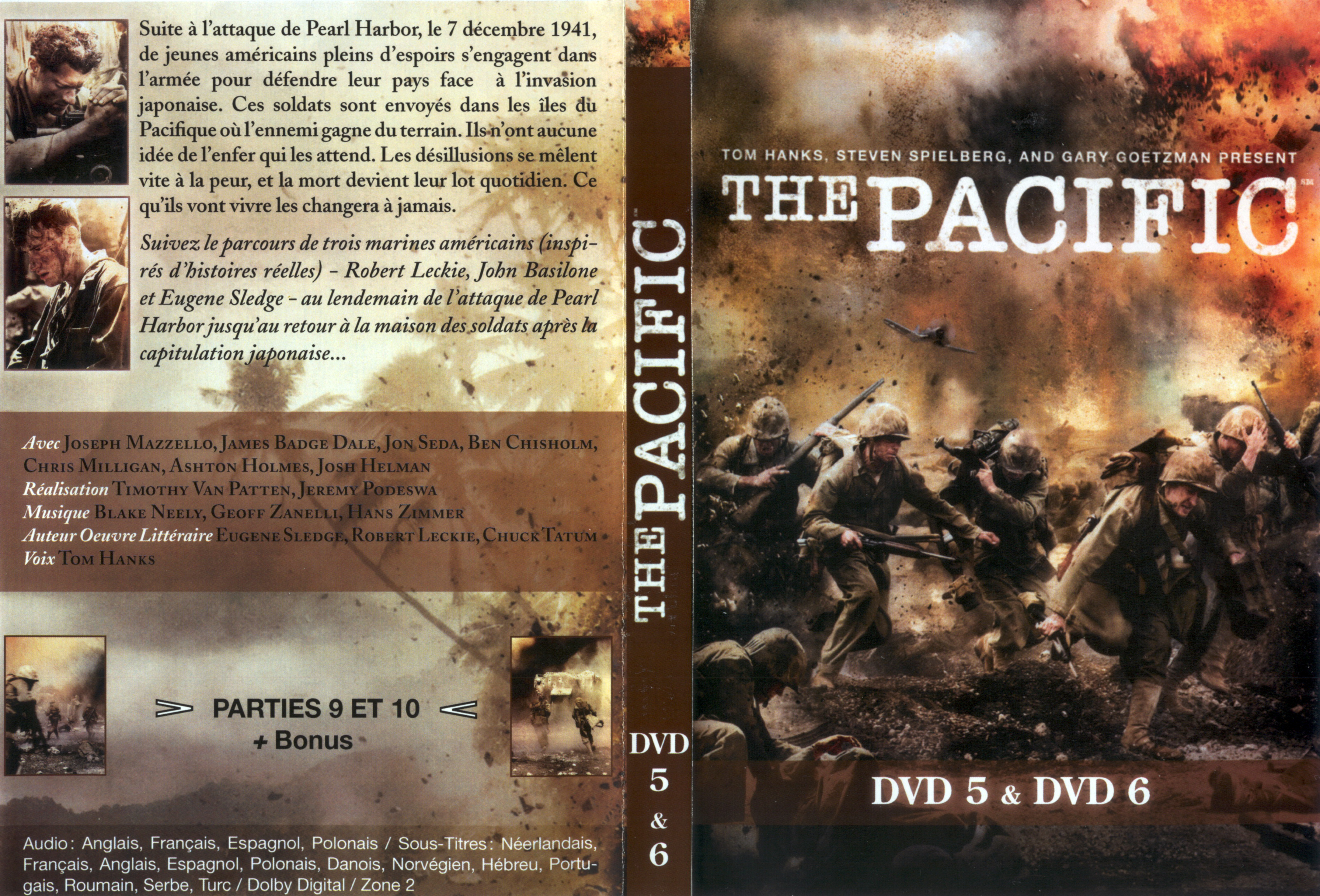 Jaquette DVD The Pacific DVD 3