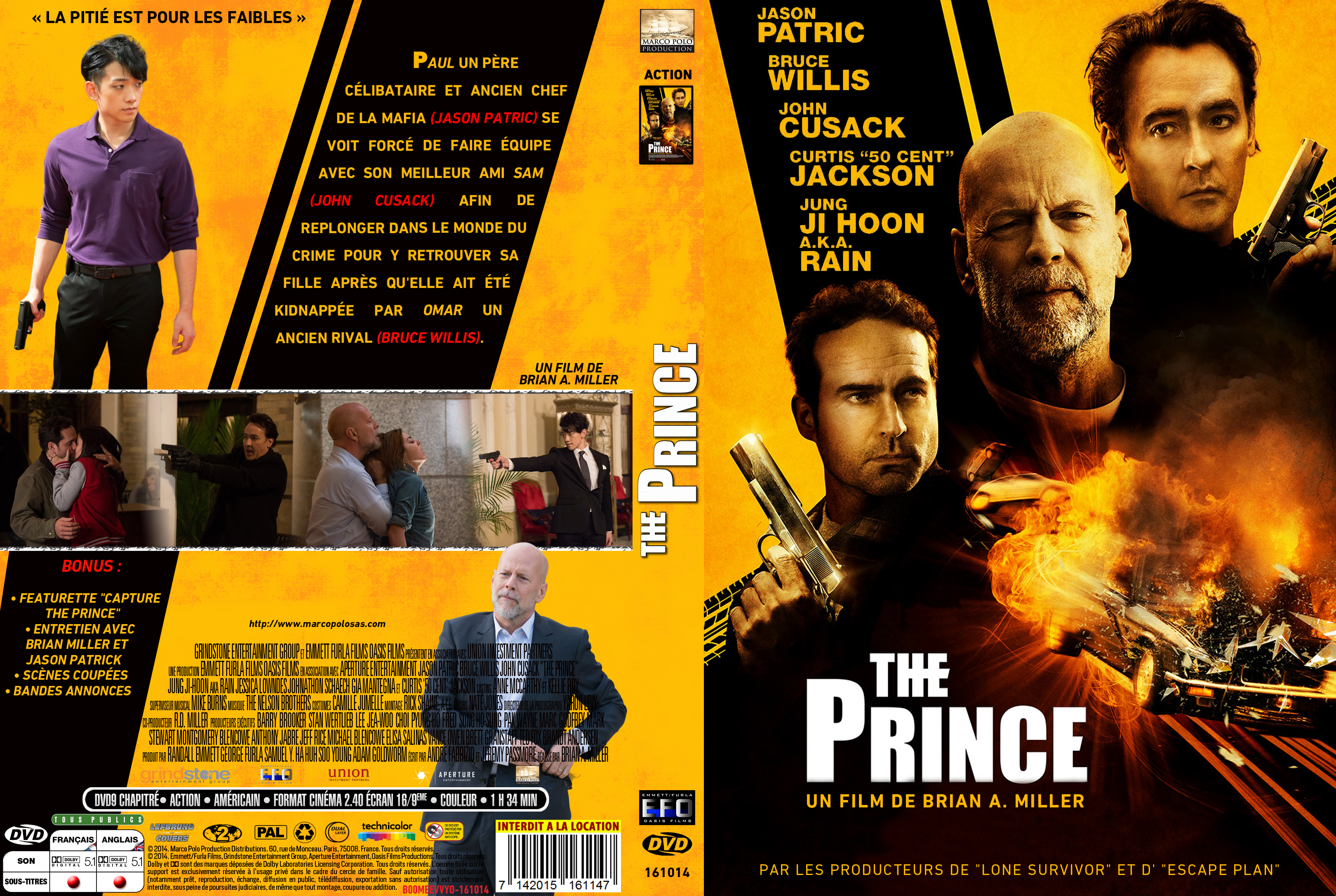 Jaquette DVD The Prince custom