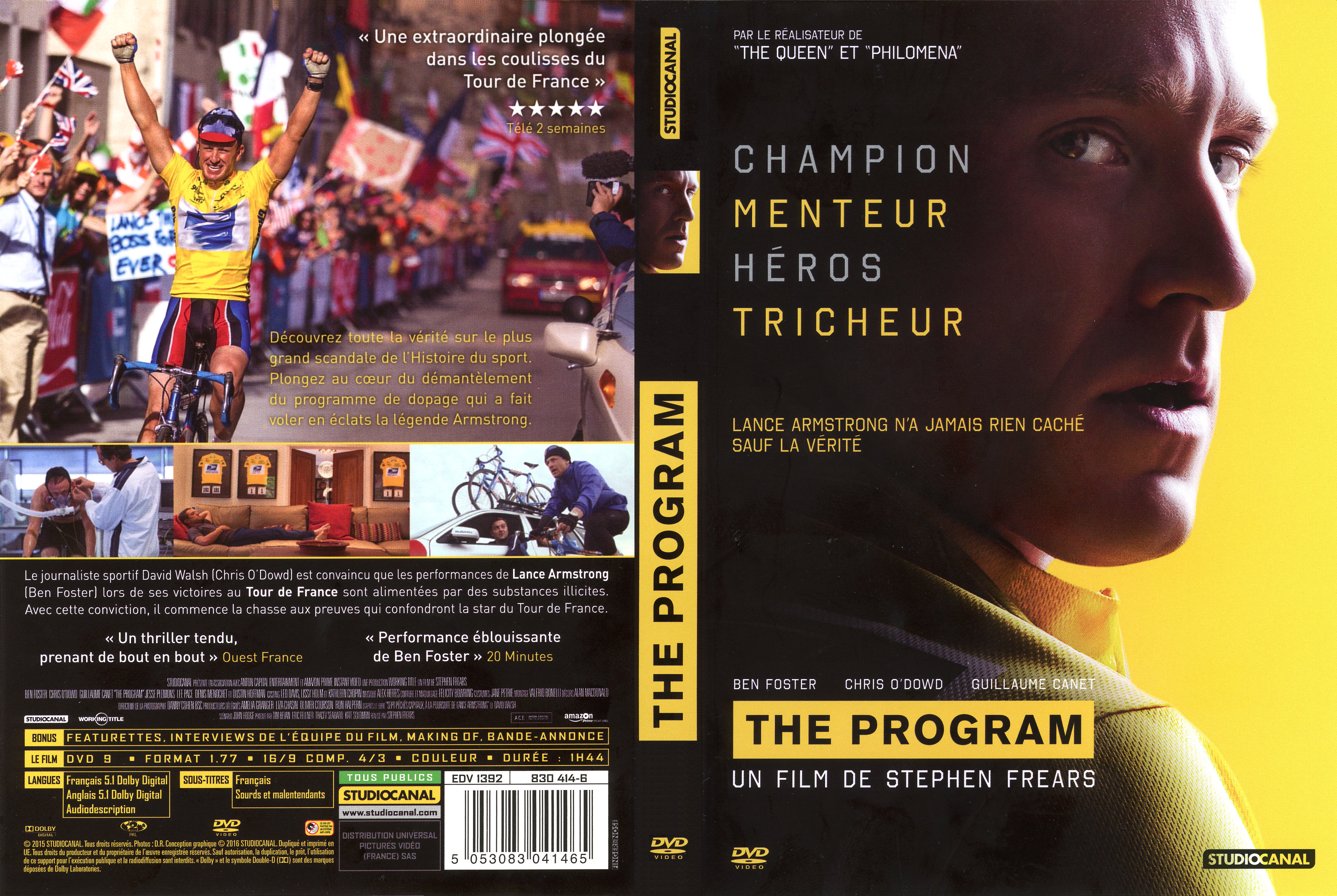 Jaquette DVD The Program