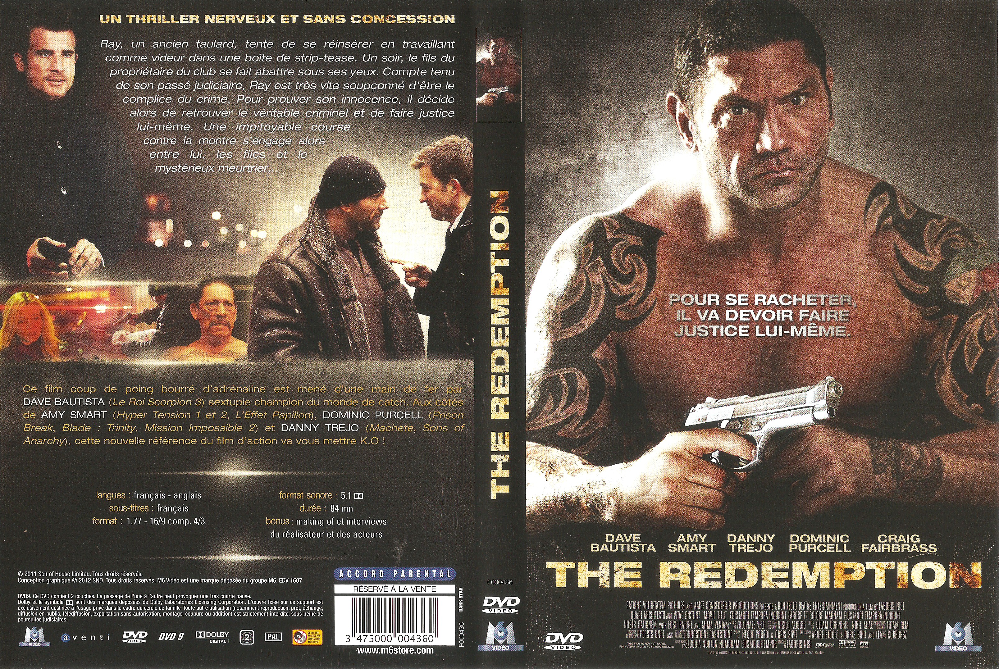Jaquette DVD The Redemption