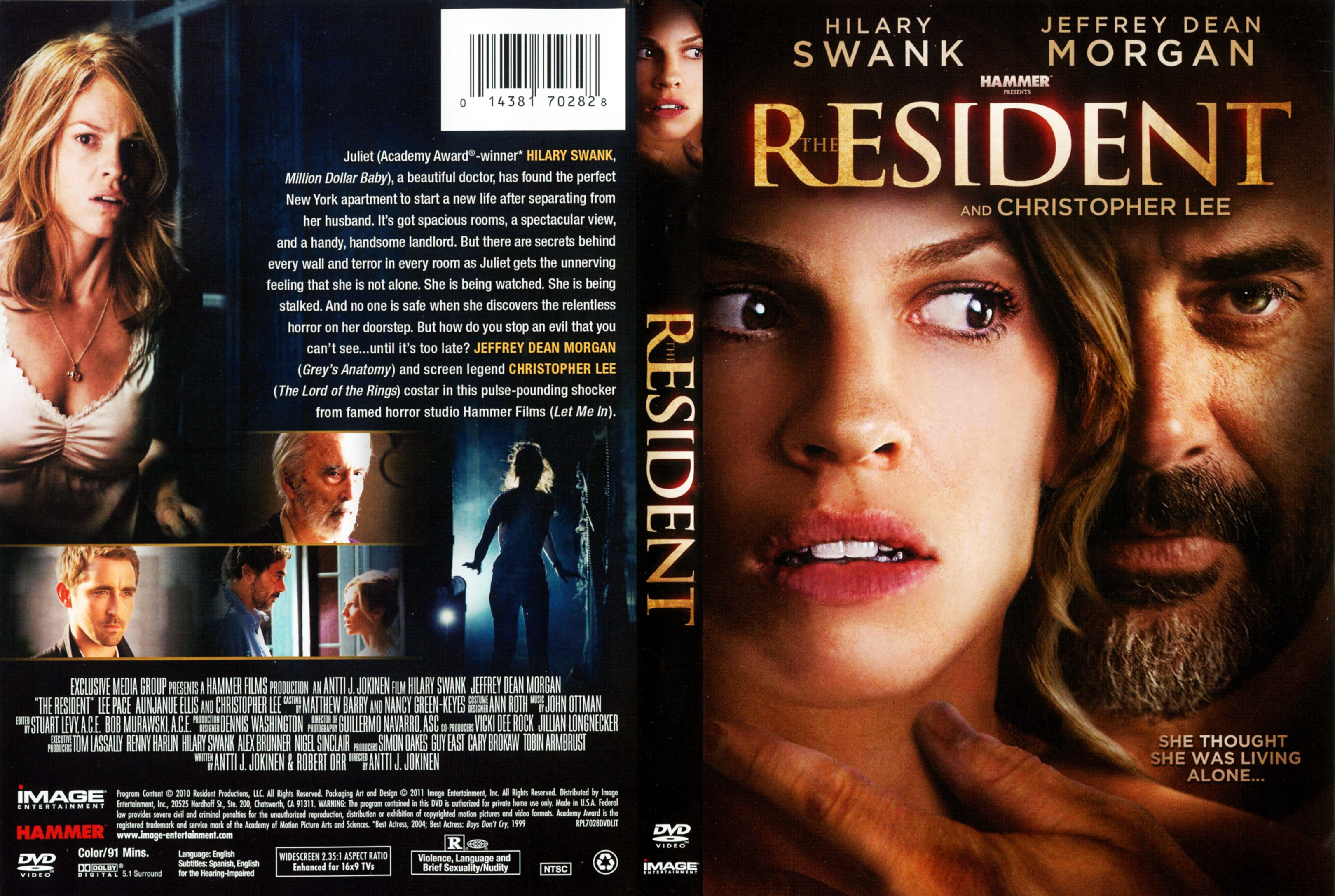 Jaquette DVD The Resident Zone 1