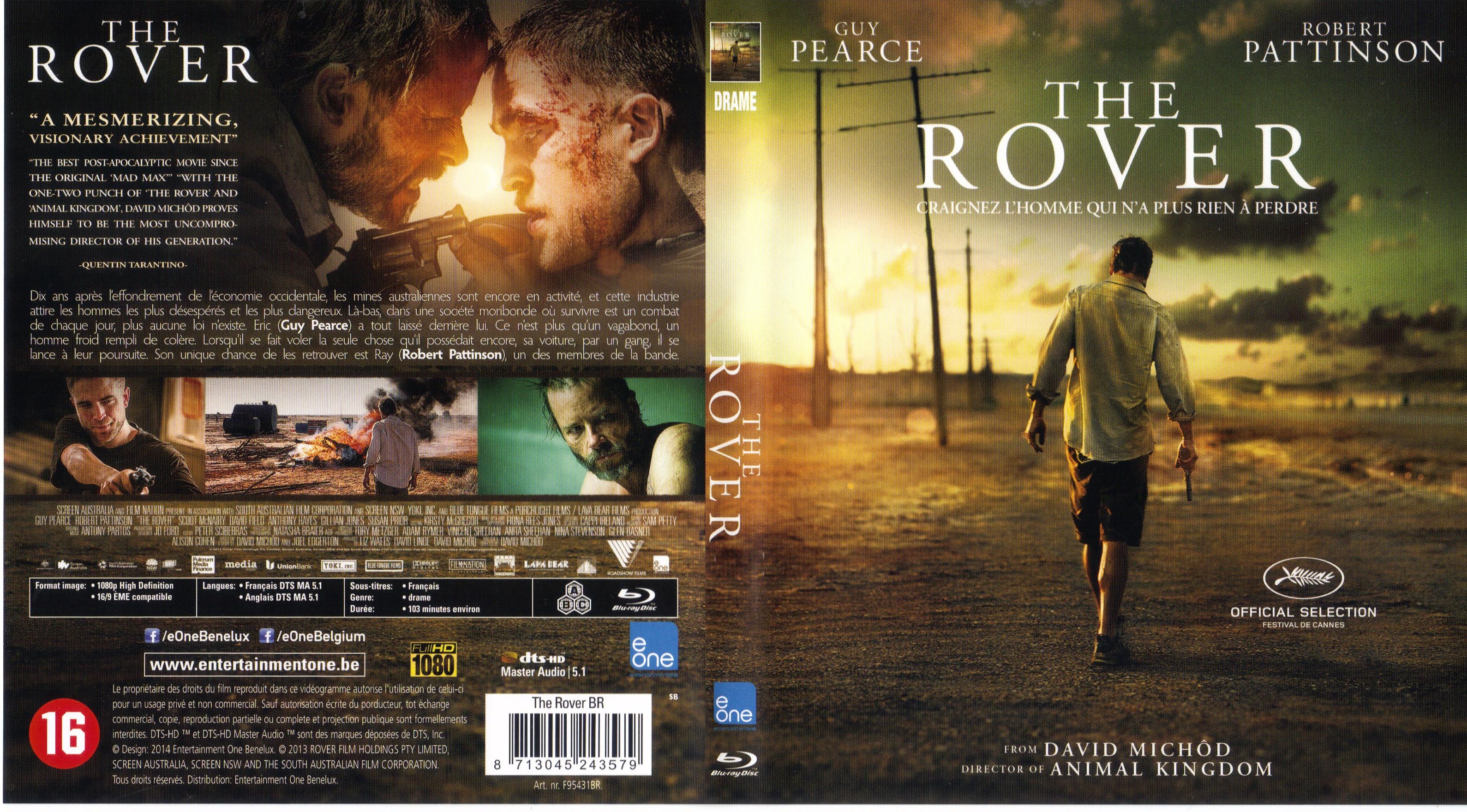 Jaquette DVD The Rover (BLU-RAY)