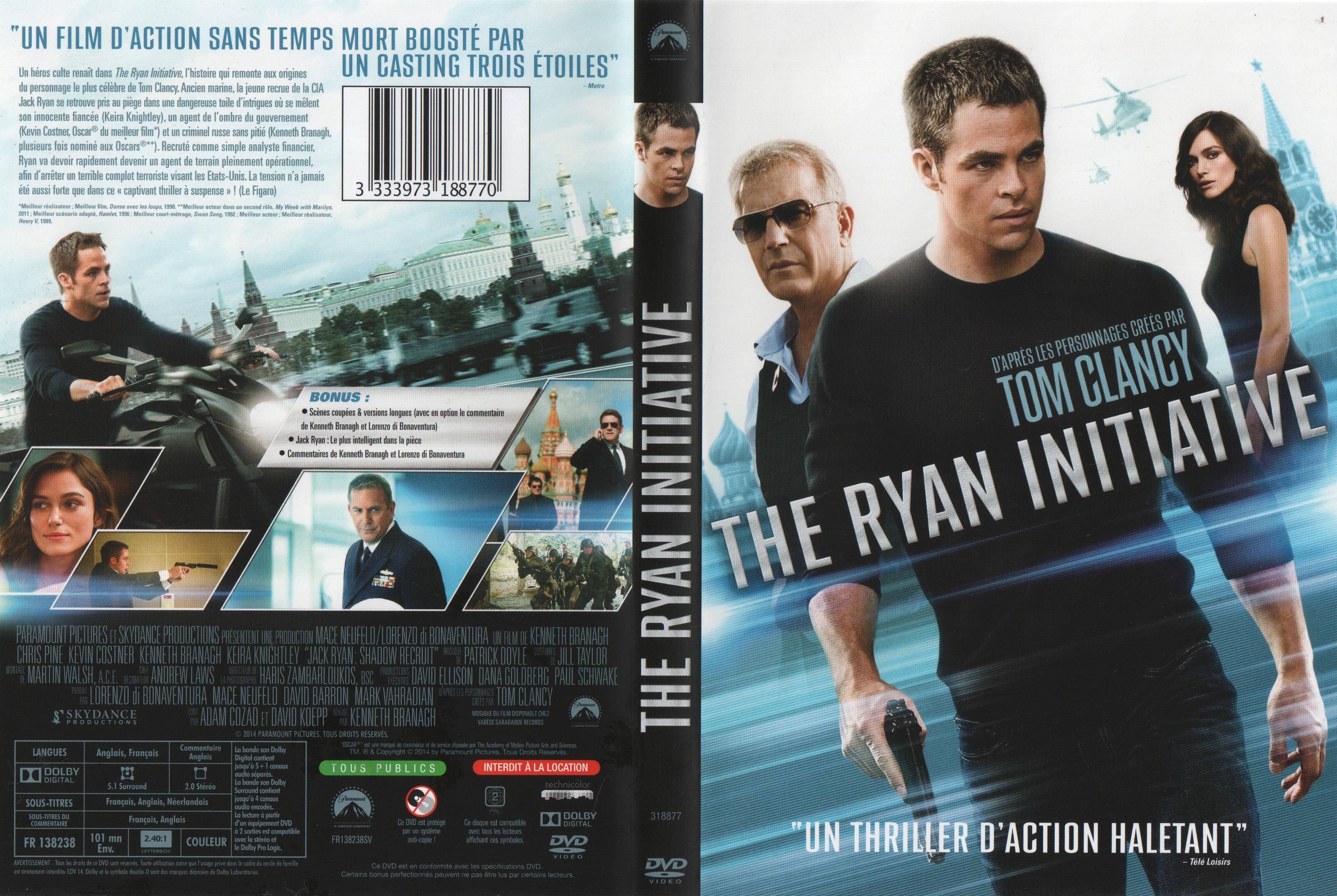 Jaquette DVD The Ryan Initiative