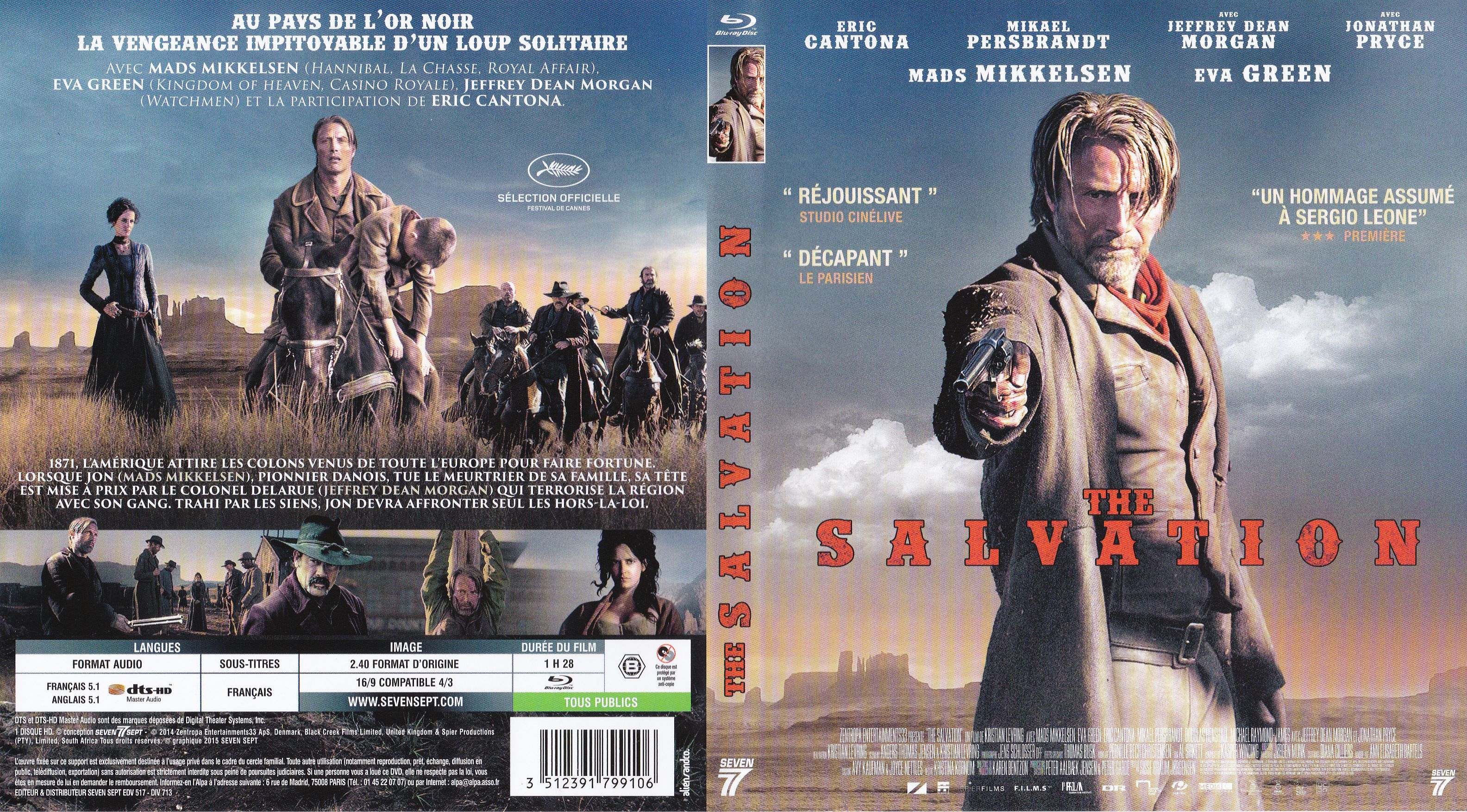 Jaquette DVD The Salvation (BLU-RAY)