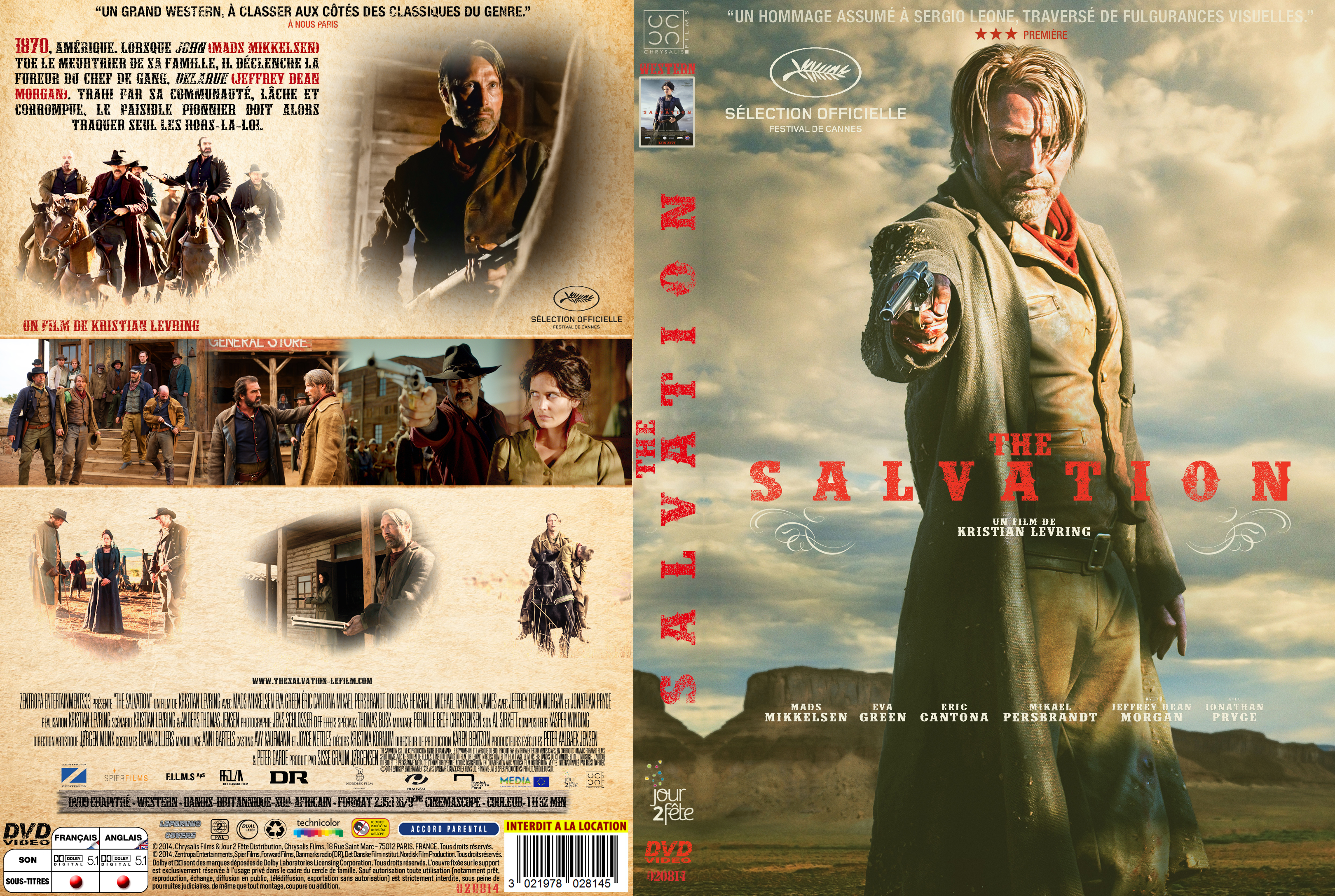 Jaquette DVD The Salvation custom