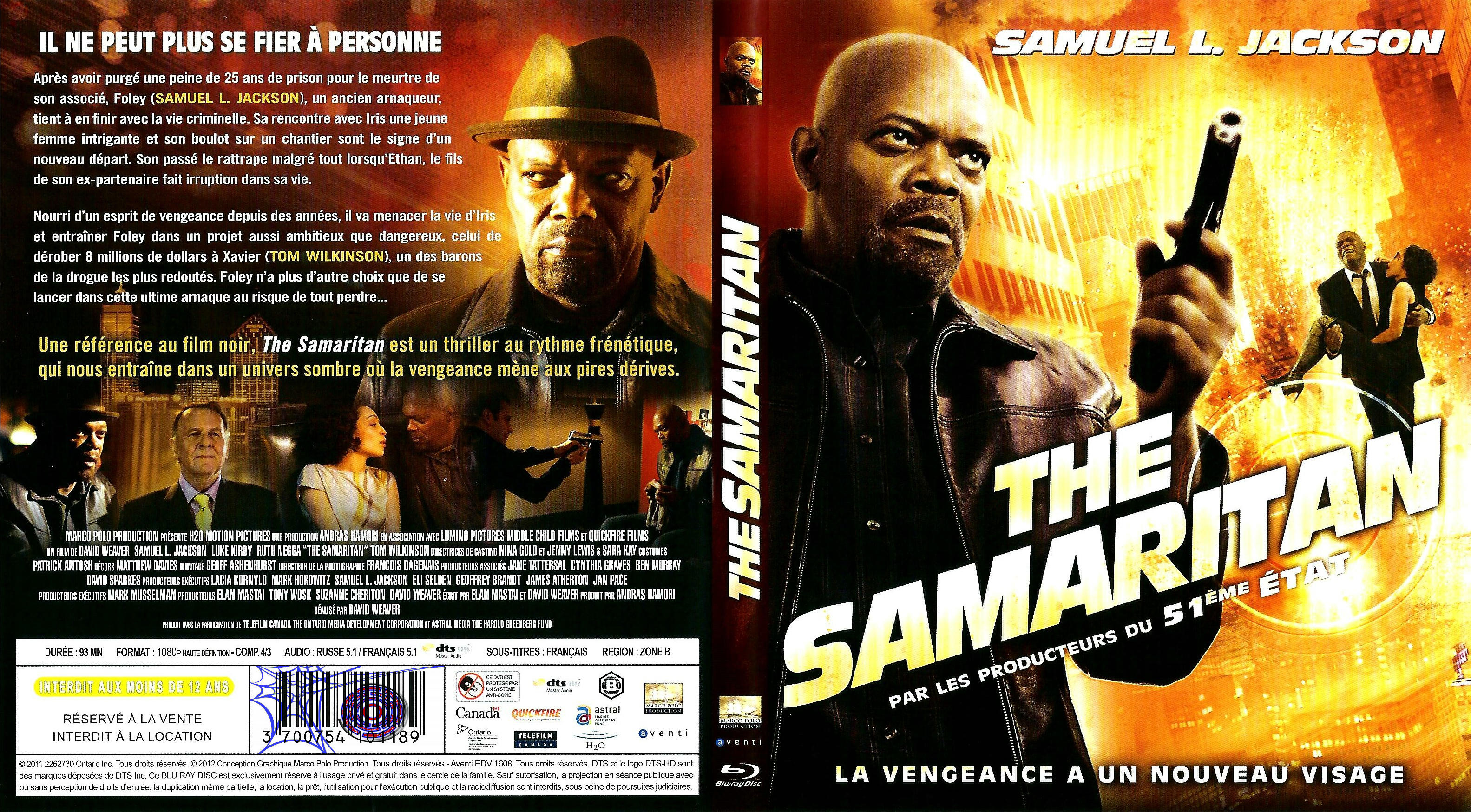 Jaquette DVD The Samaritan (BLU-RAY)