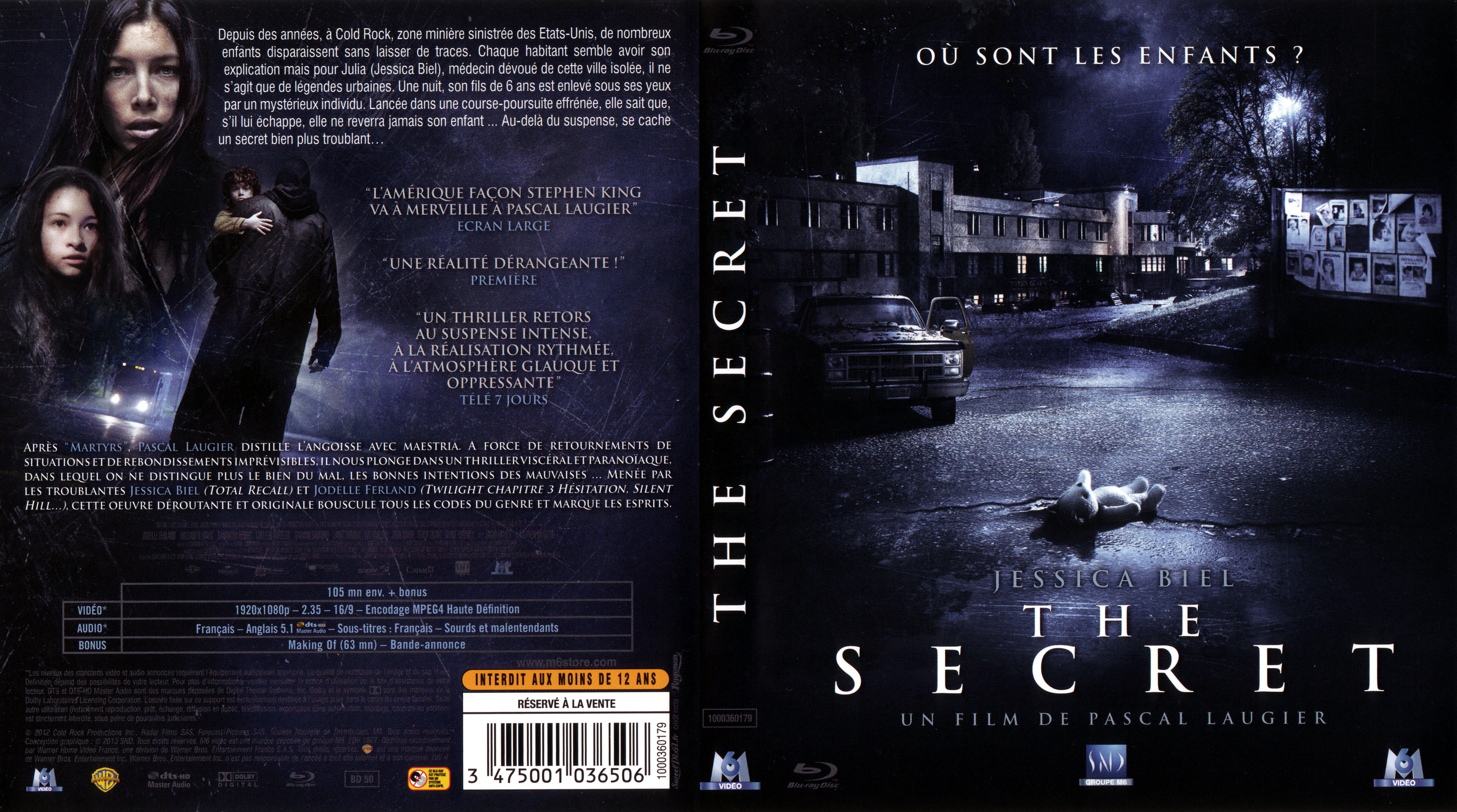Jaquette DVD The Secret (BLU-RAY)