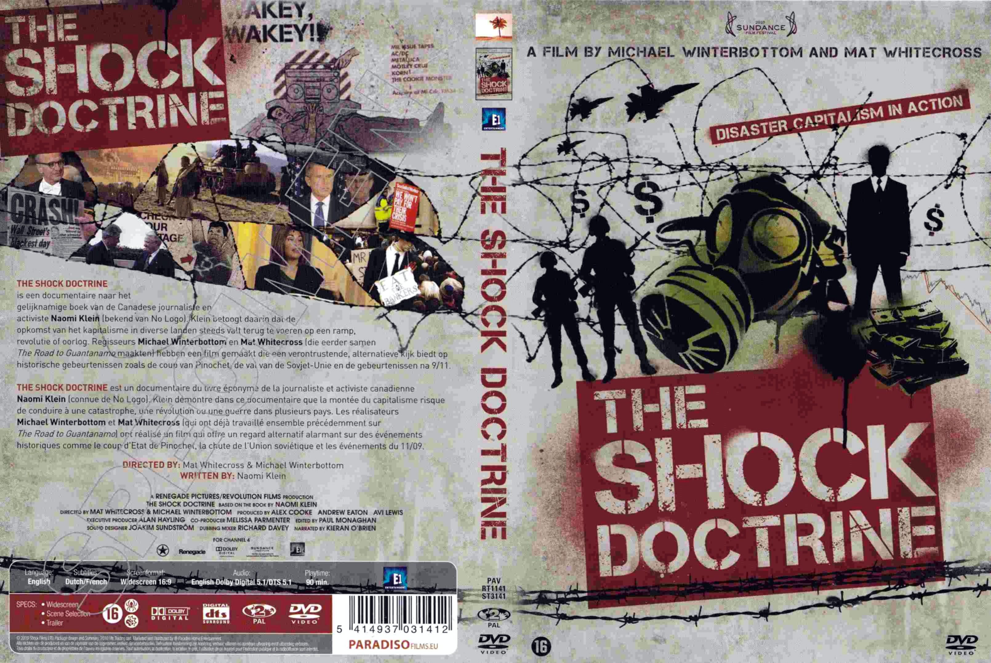 Jaquette DVD The Shock Doctrine