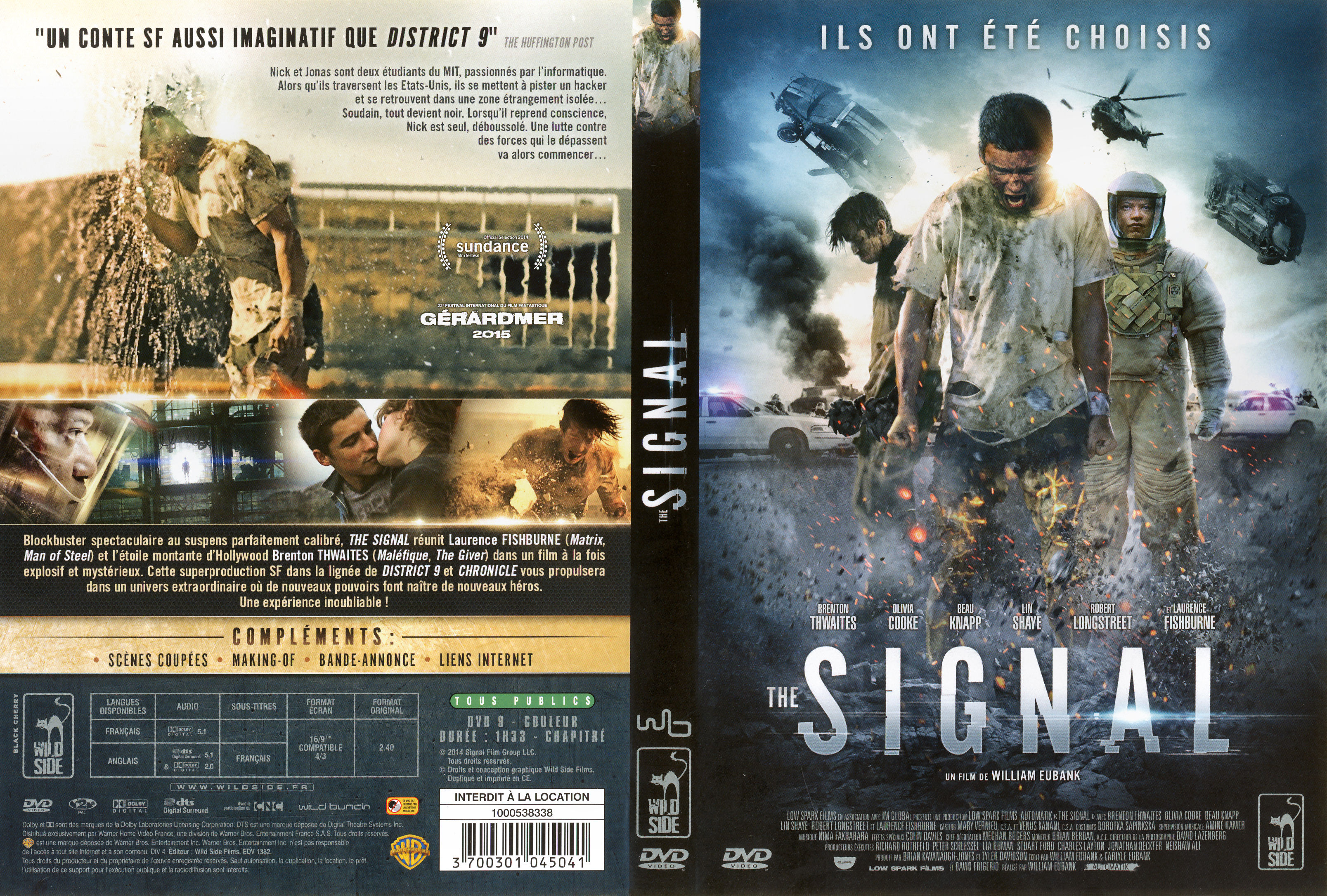 Jaquette DVD The Signal (2014)