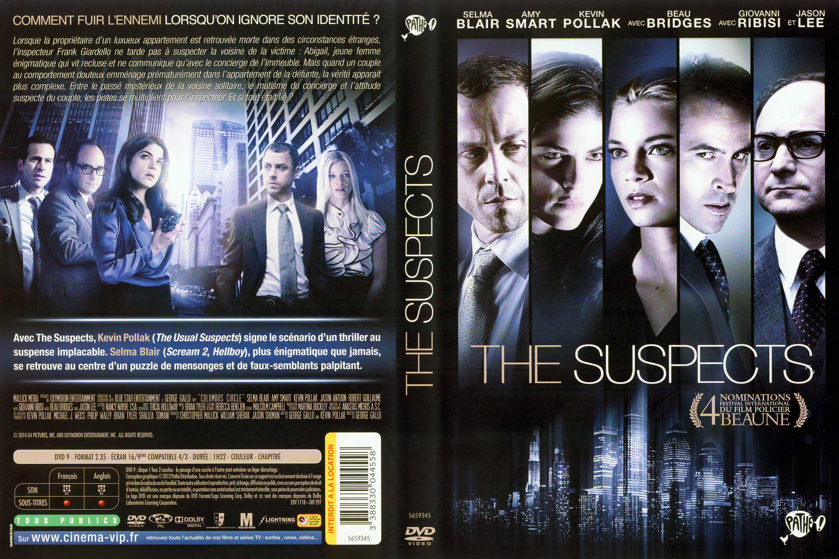 Jaquette DVD The Suspects