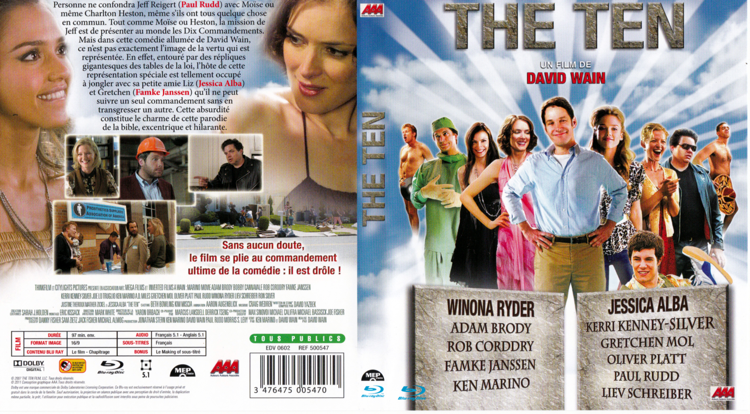 Jaquette DVD The Ten (BLU-RAY)