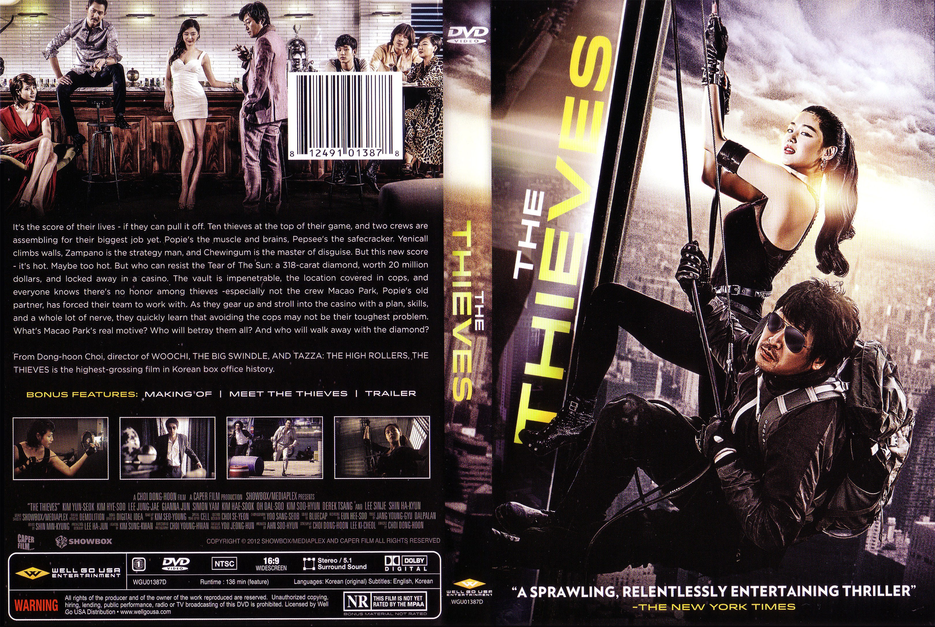 Jaquette DVD The Thieves Zone 1
