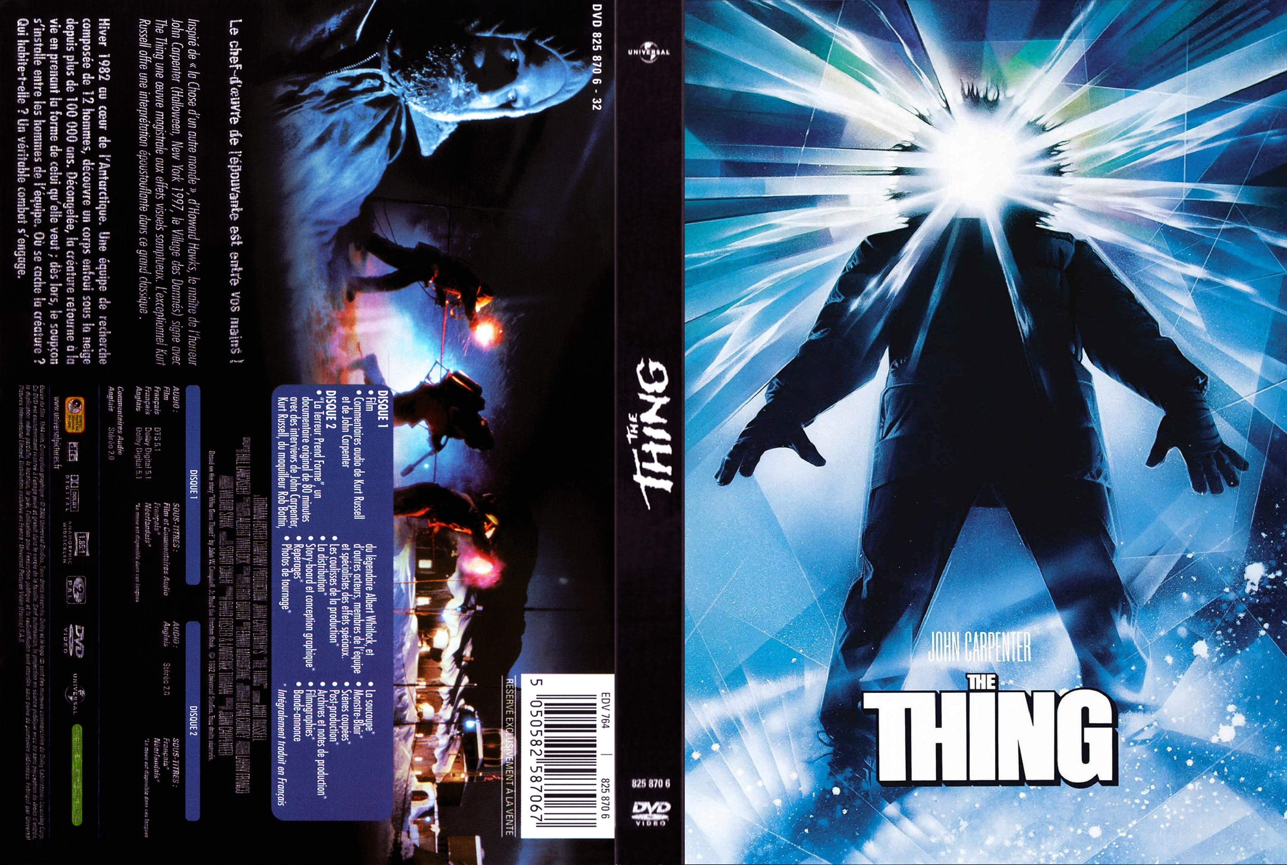 Jaquette DVD The Thing v6