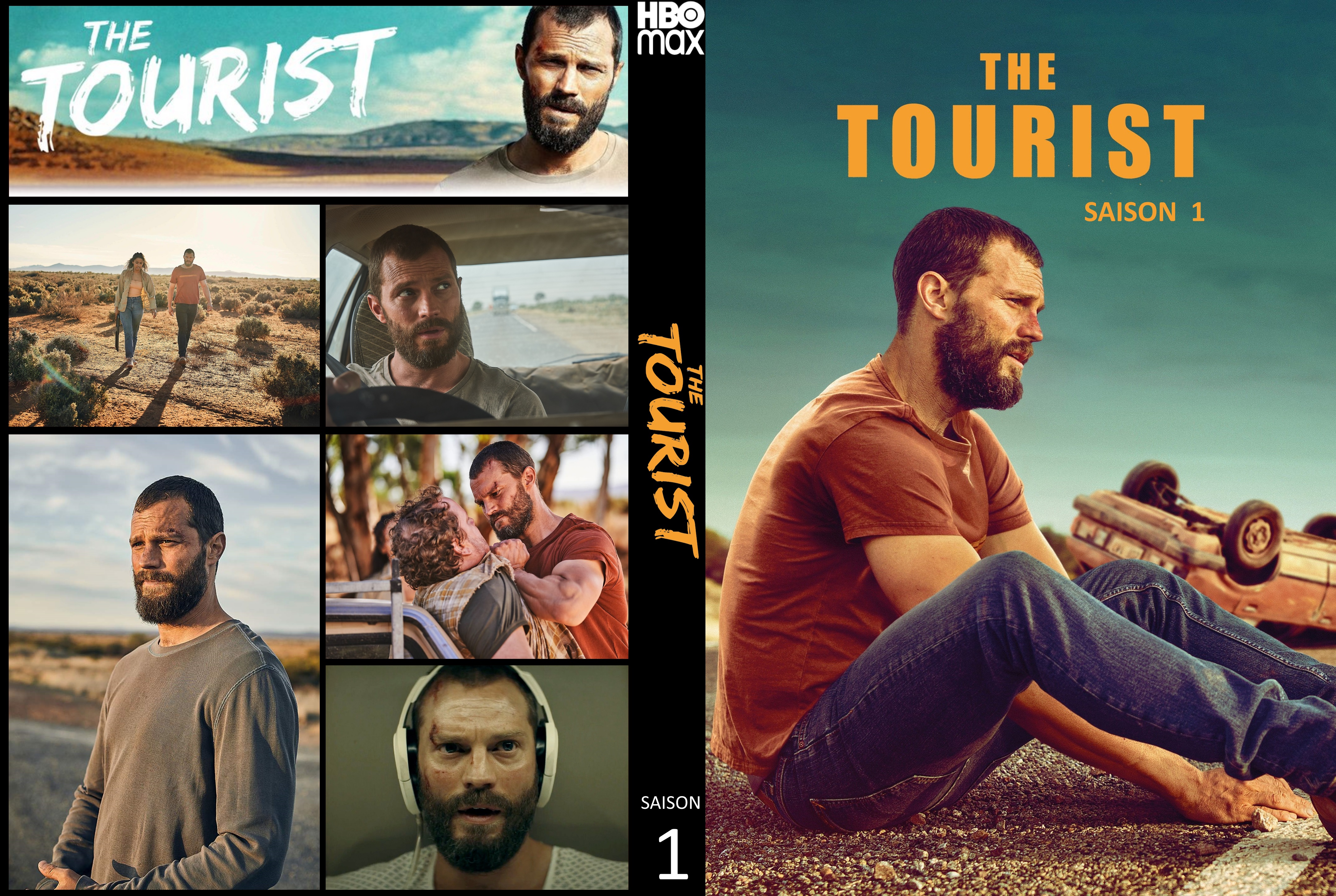 Jaquette DVD The Tourist Saison 1 custom