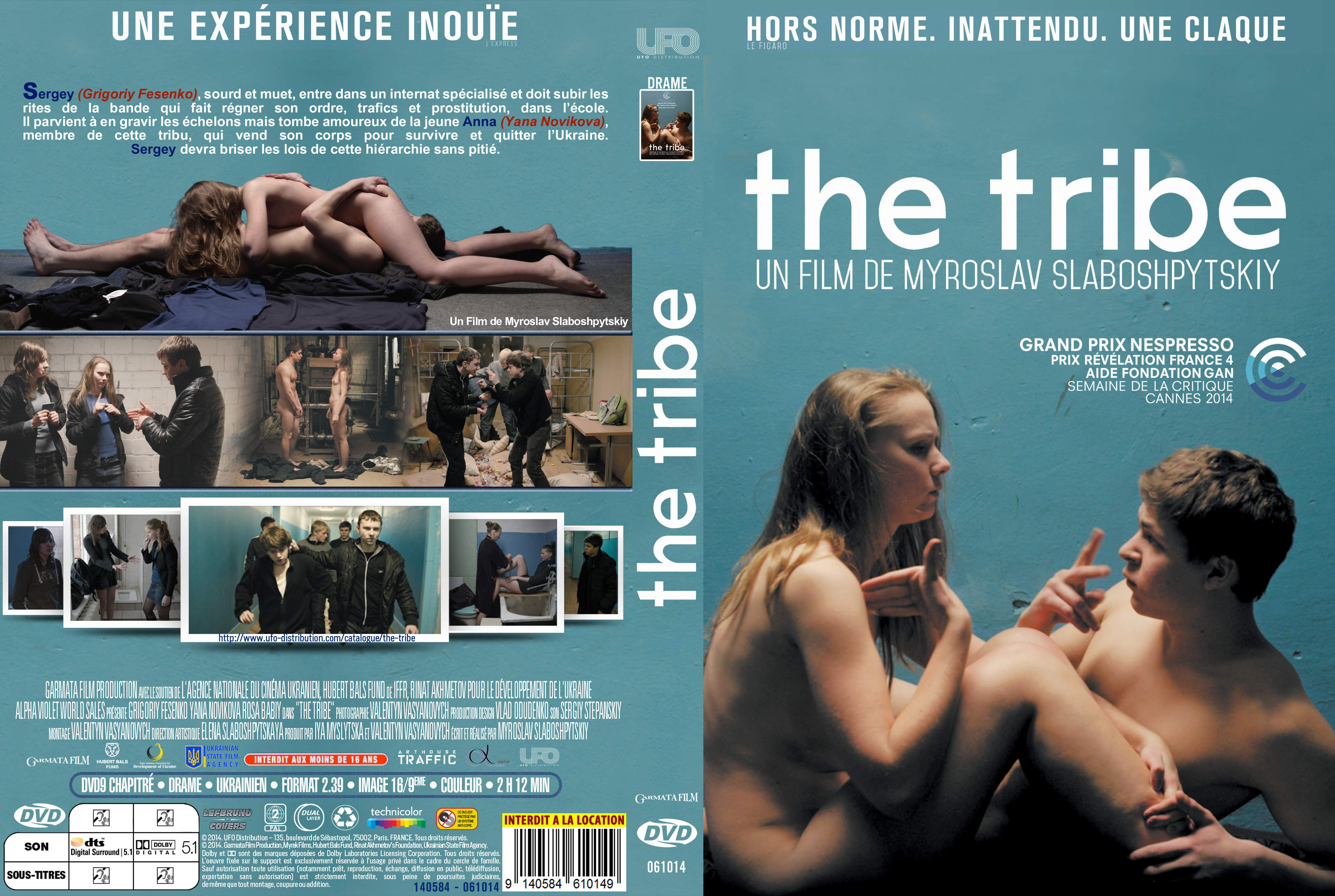 Jaquette DVD The Tribe (2014) custom