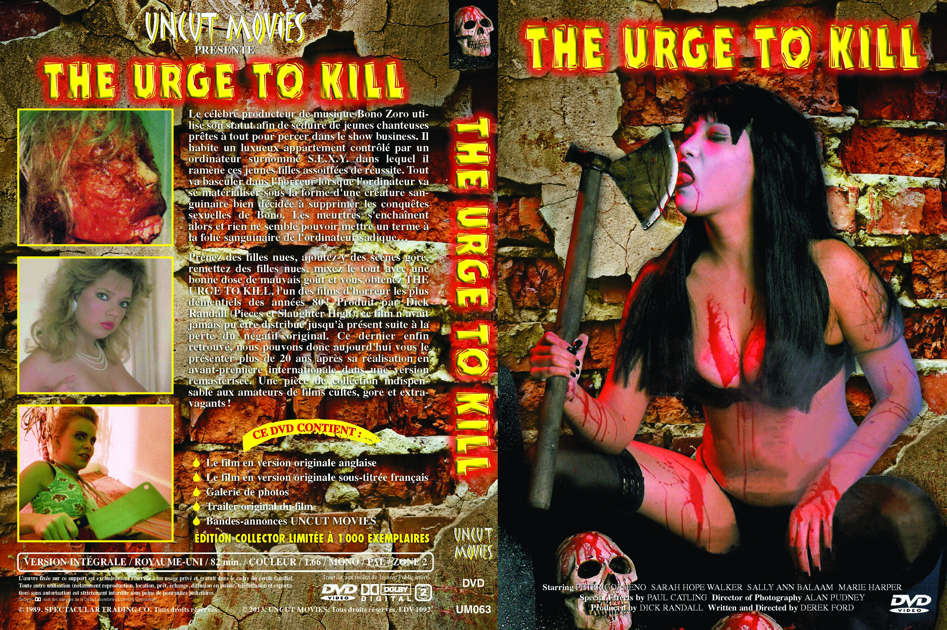 Jaquette DVD The Urge to Kill
