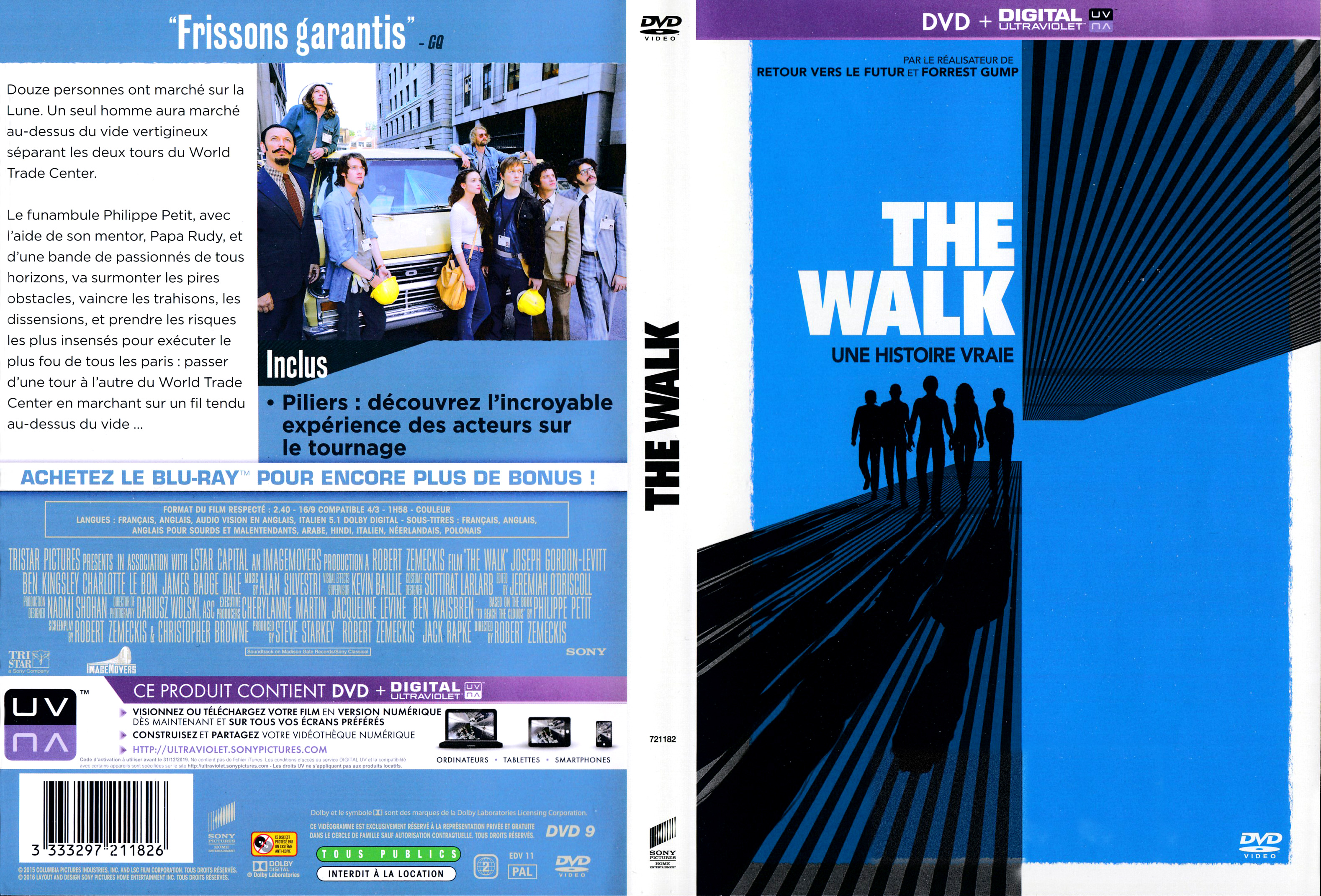 Jaquette DVD The Walk
