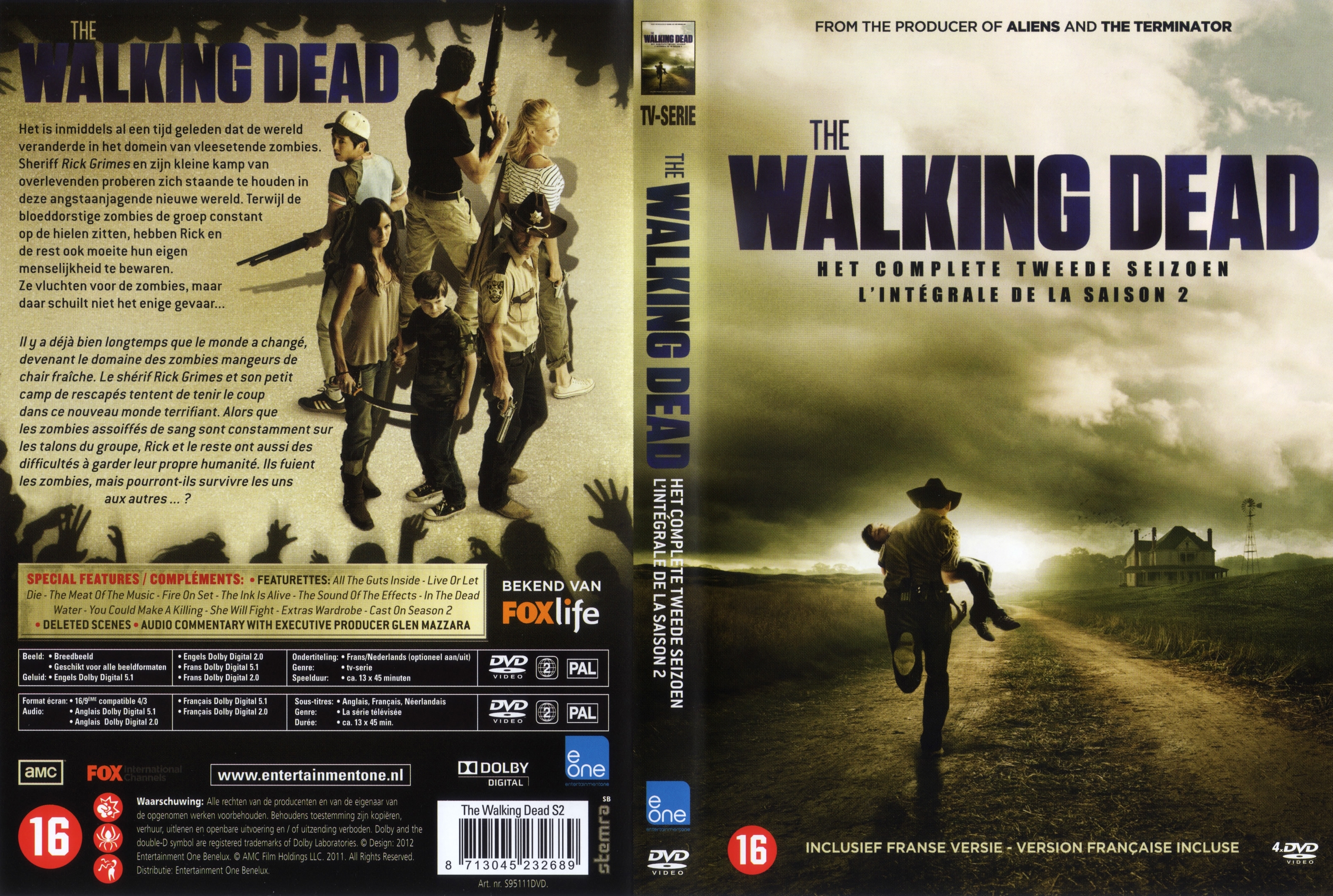 Jaquette DVD The Walking Dead Saison 2 COFFRET v2