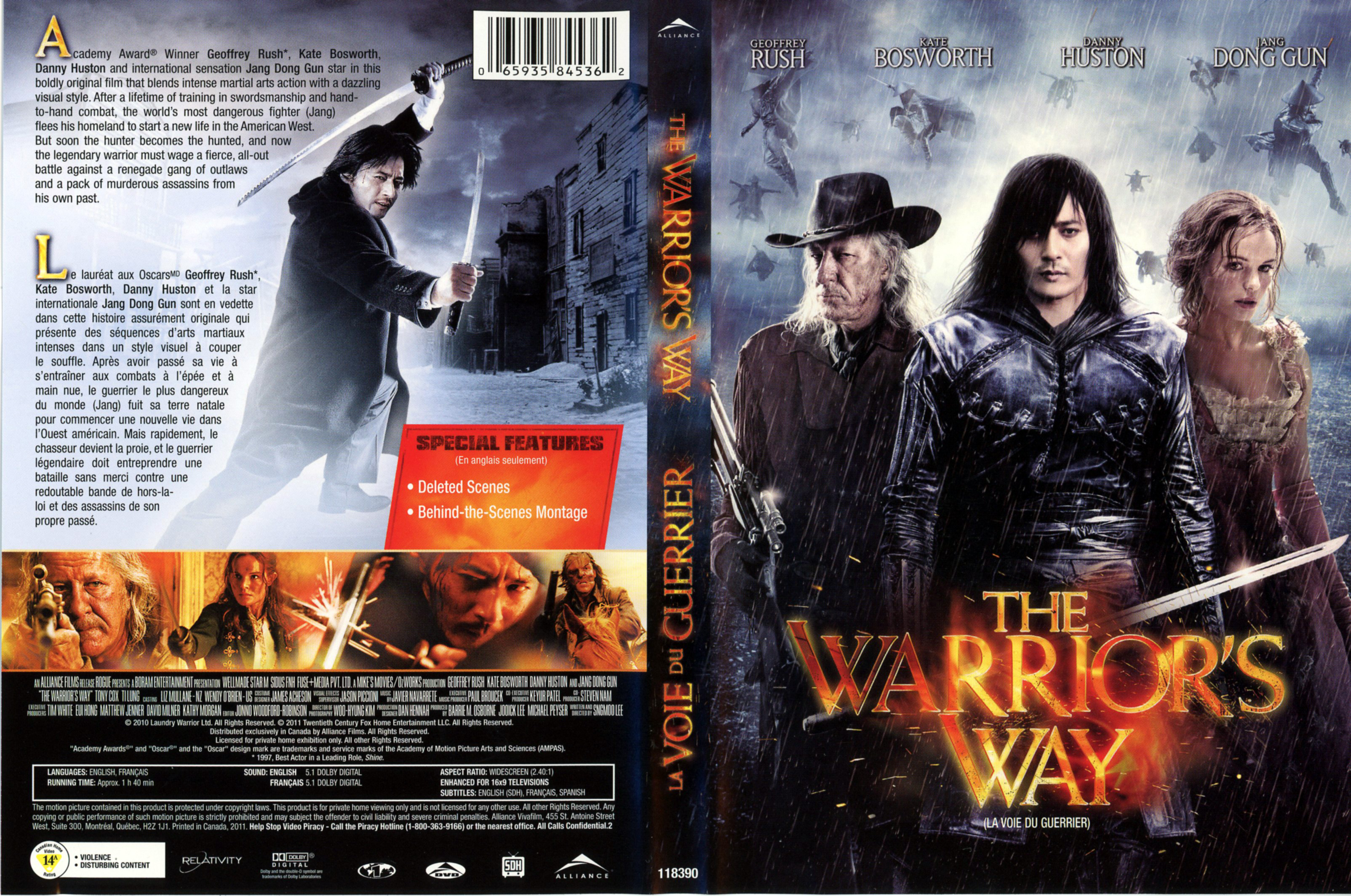 Jaquette DVD The Warrior
