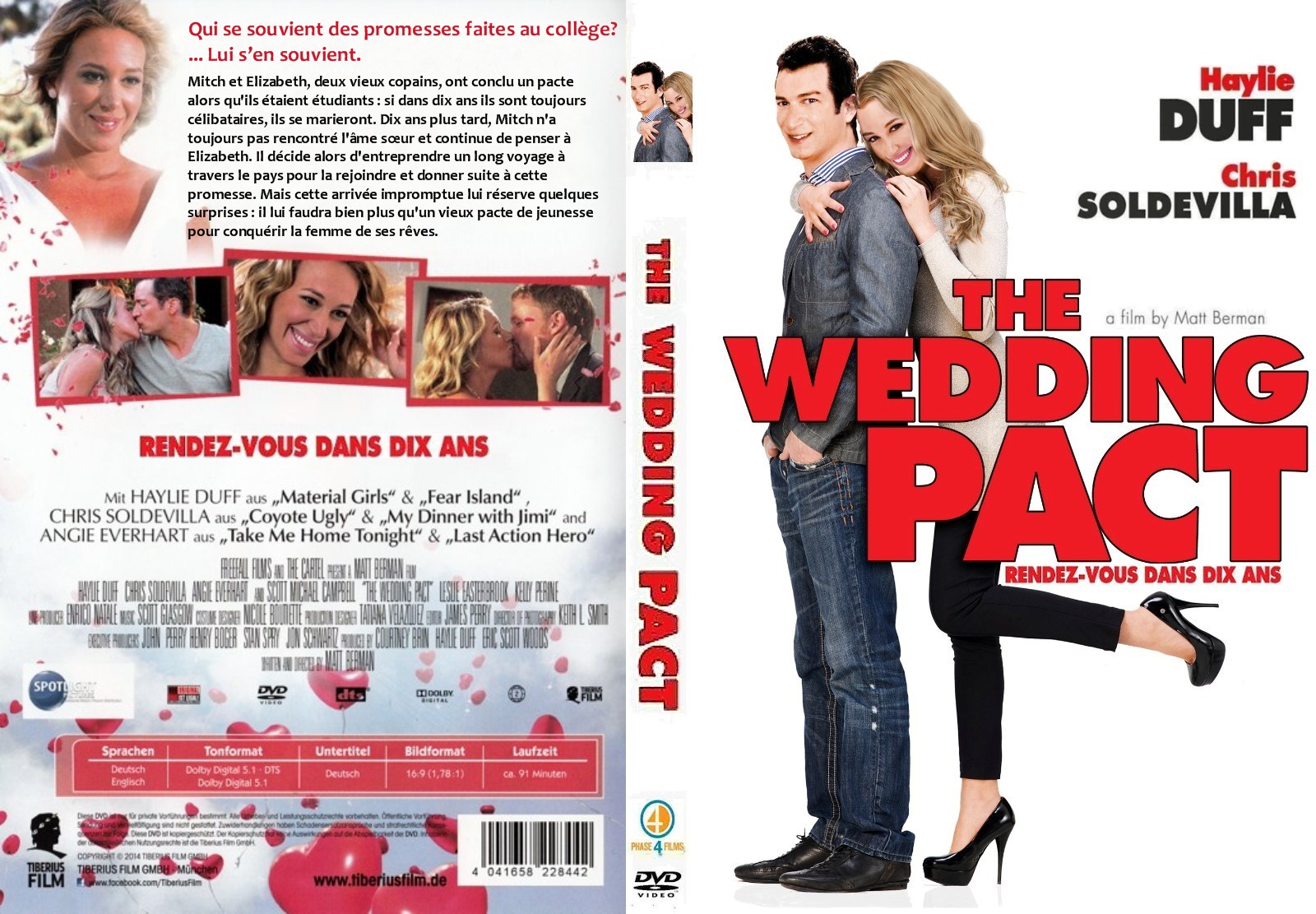 Jaquette DVD The Wedding Pact custom
