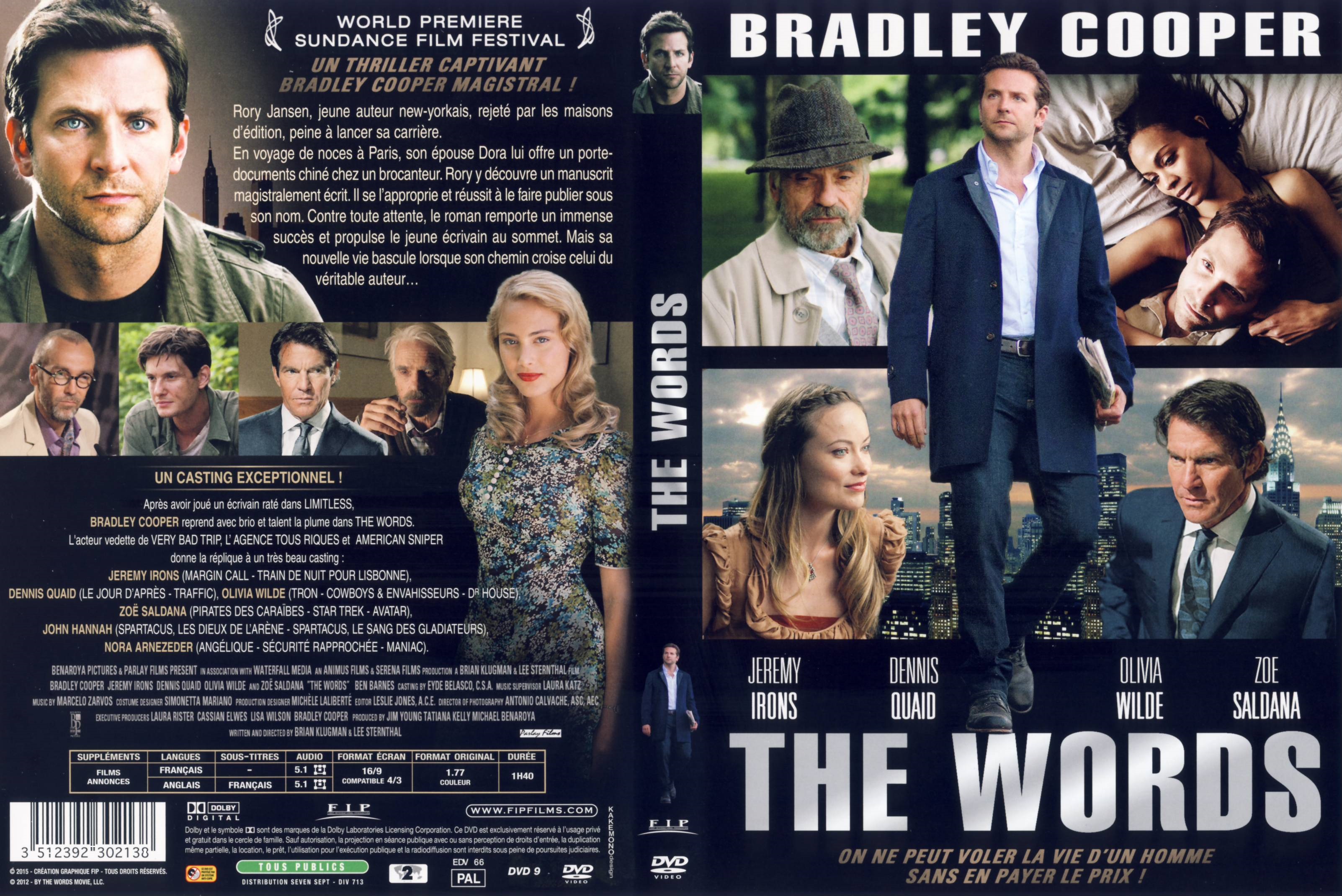 Jaquette DVD The Words
