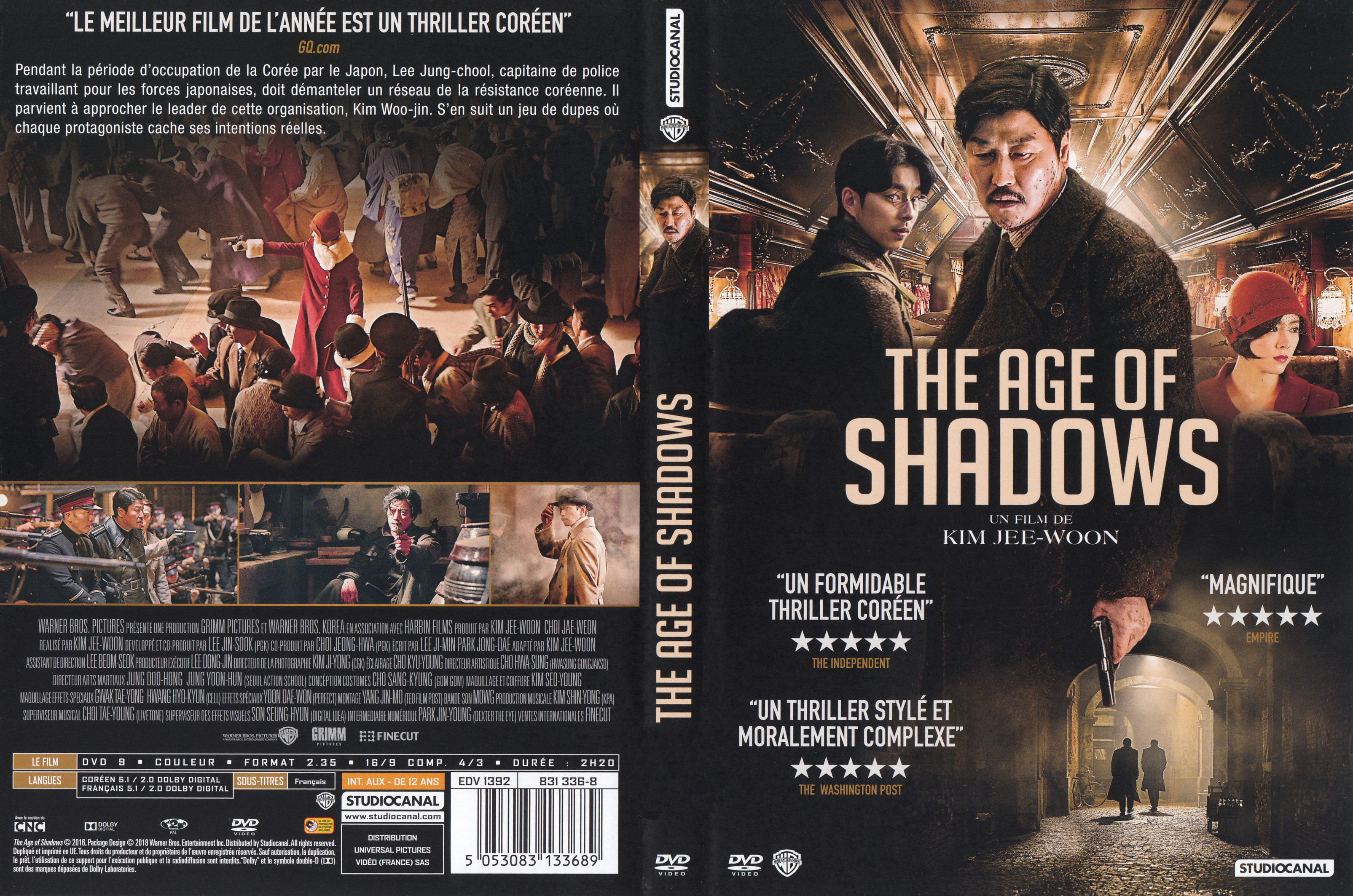 Jaquette DVD The age of shadows