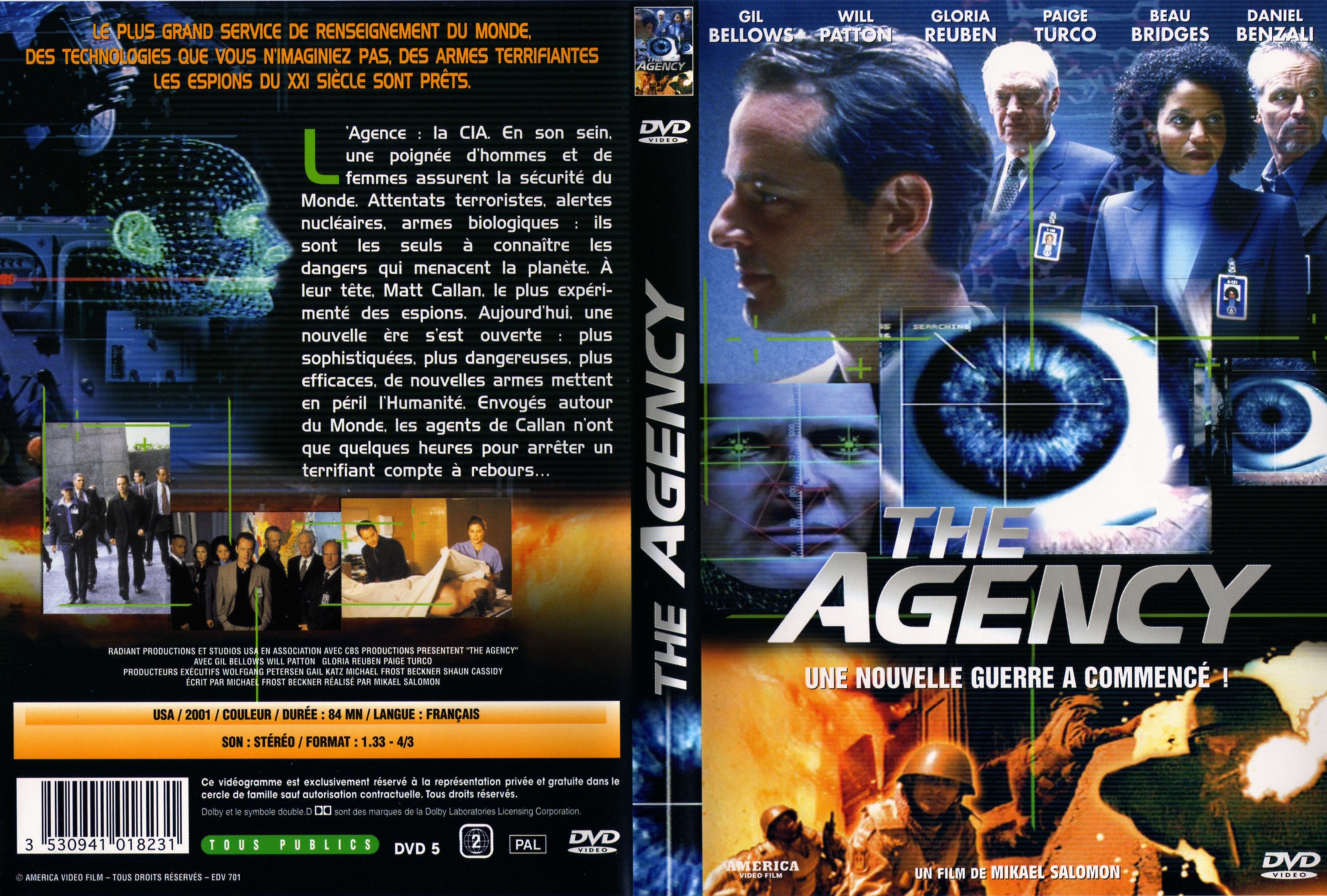 Jaquette DVD The agency