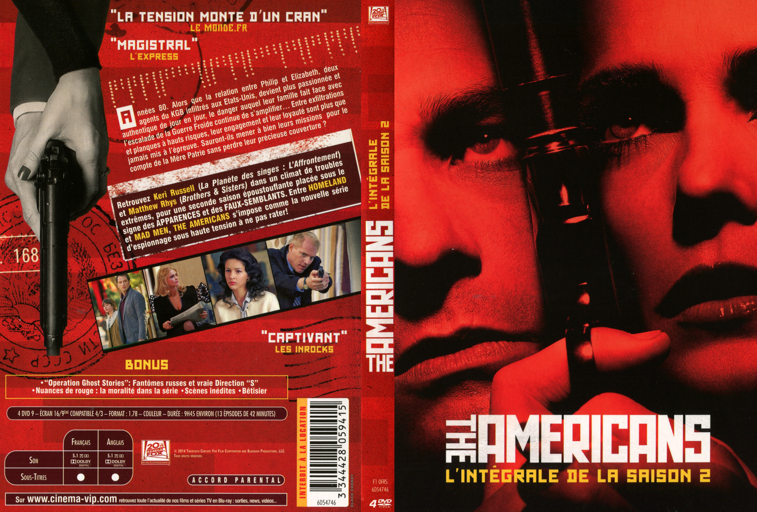 Jaquette DVD The americans Saison 2