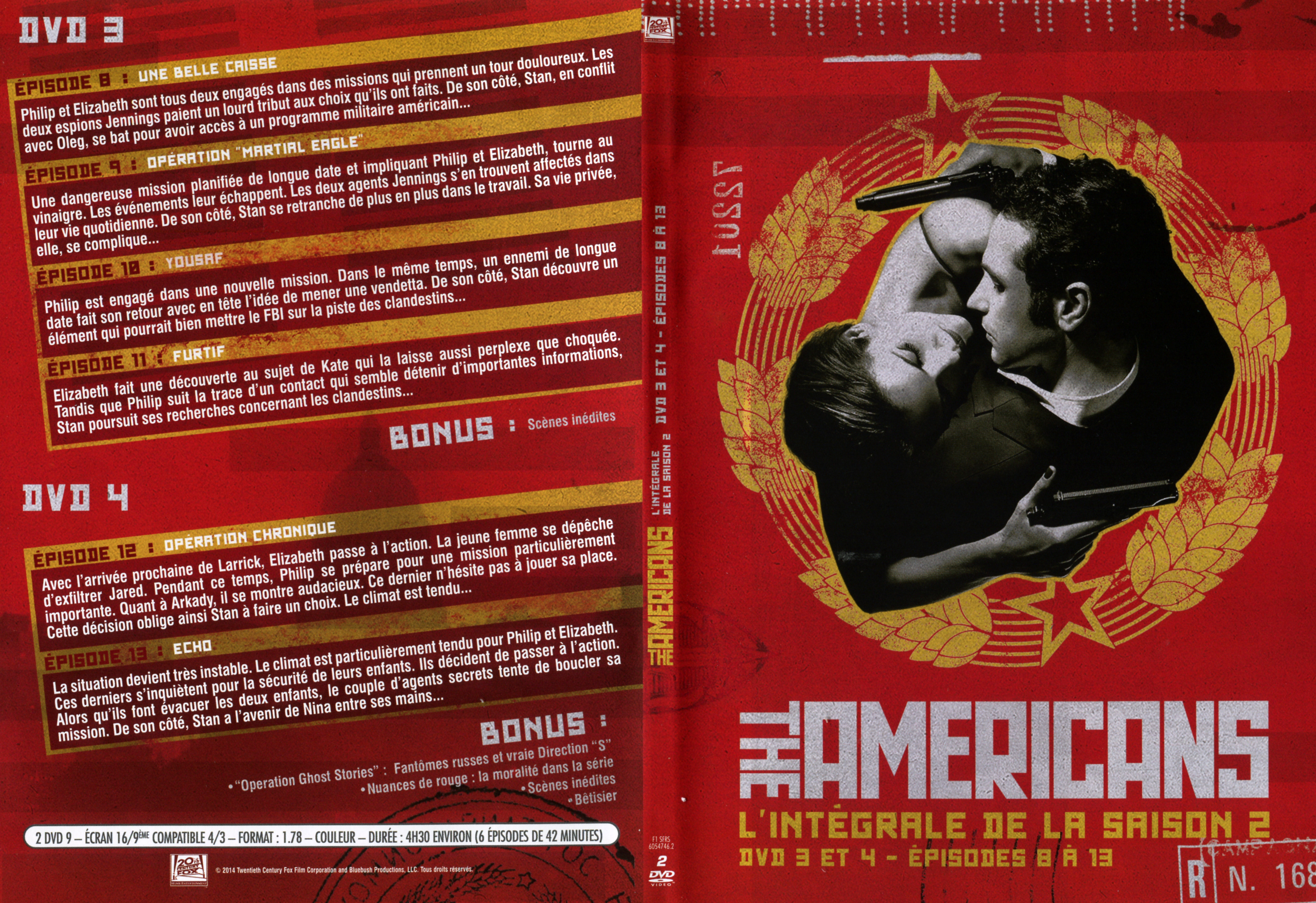 Jaquette DVD The americans Saison 2 DVD 3