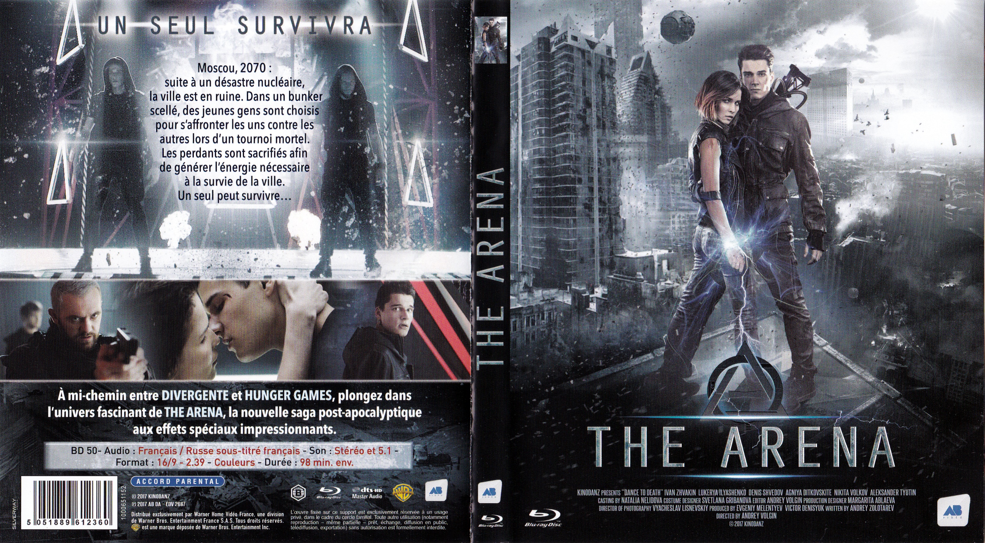 Jaquette DVD The arena (BLU-RAY)