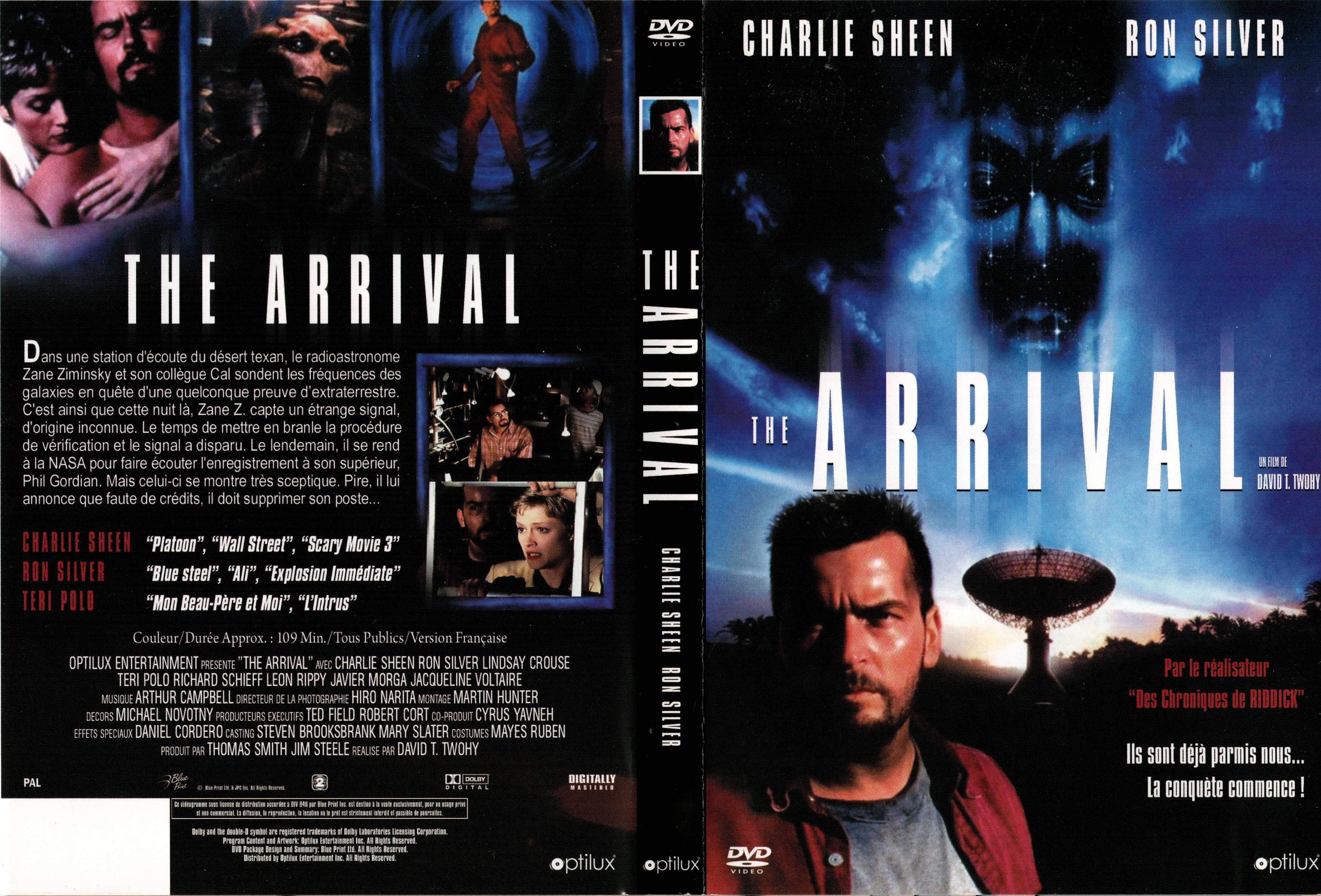 Jaquette DVD The arrival v3