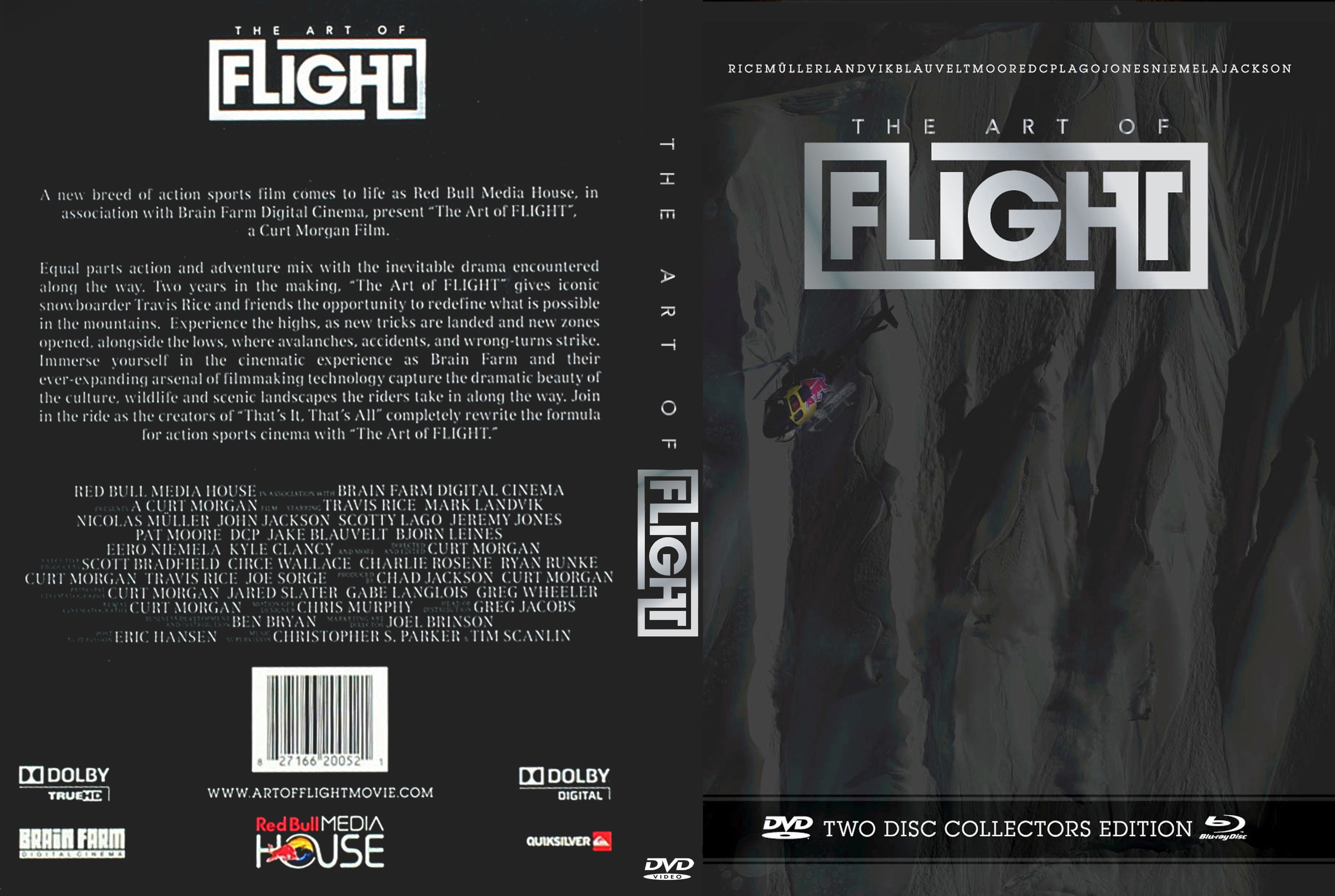 Jaquette DVD The art of flight